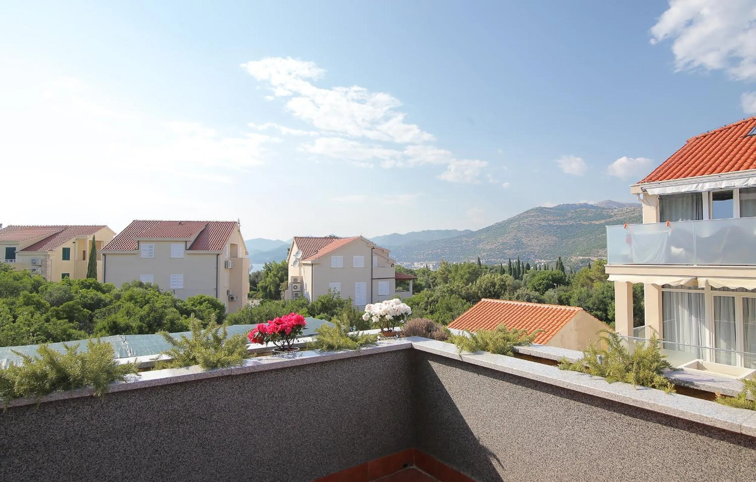 Balcony/Terrace in Villa Antea Apartments with Free Parking
