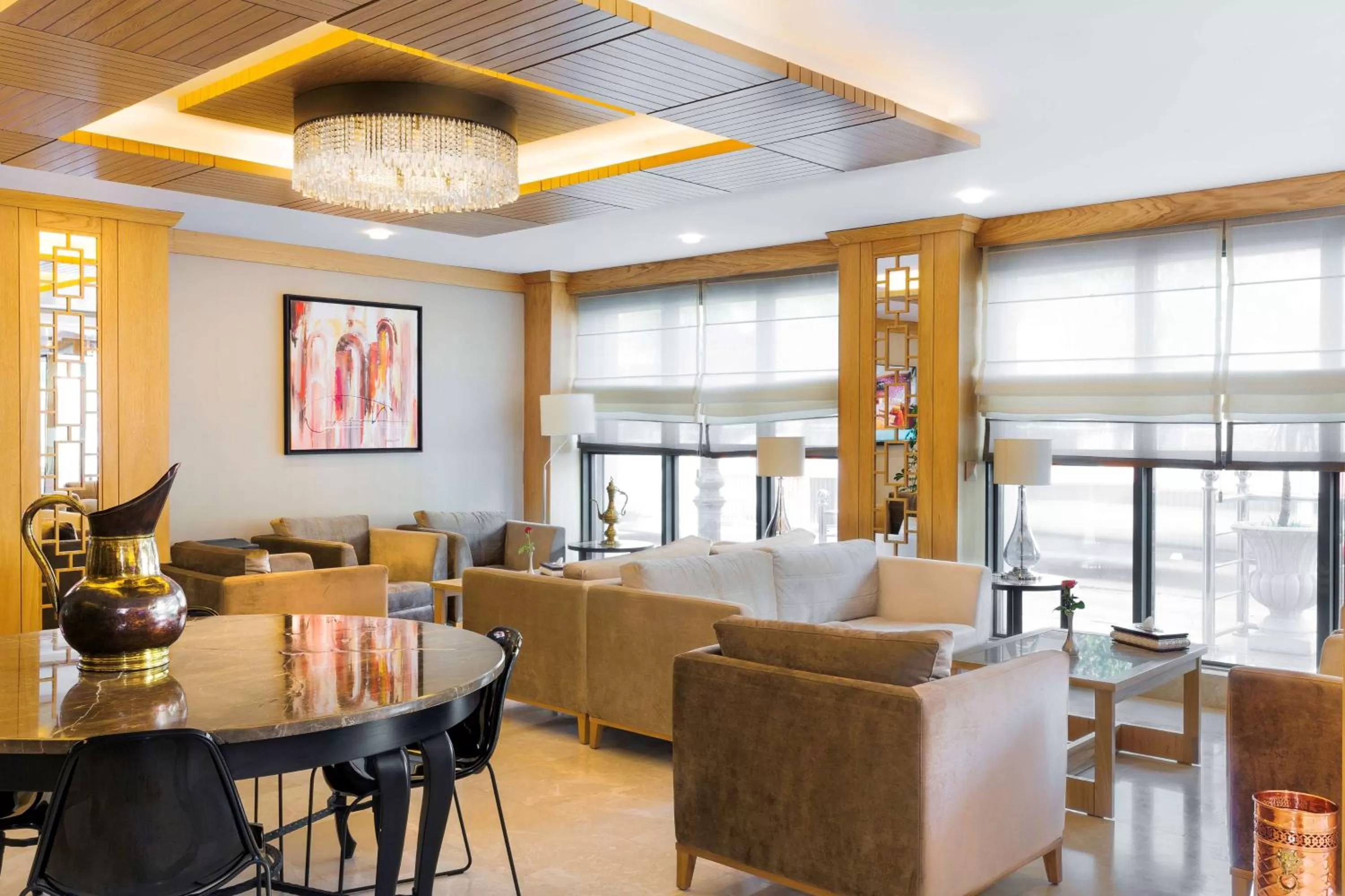 Lobby or reception in Hotel Setif Plus