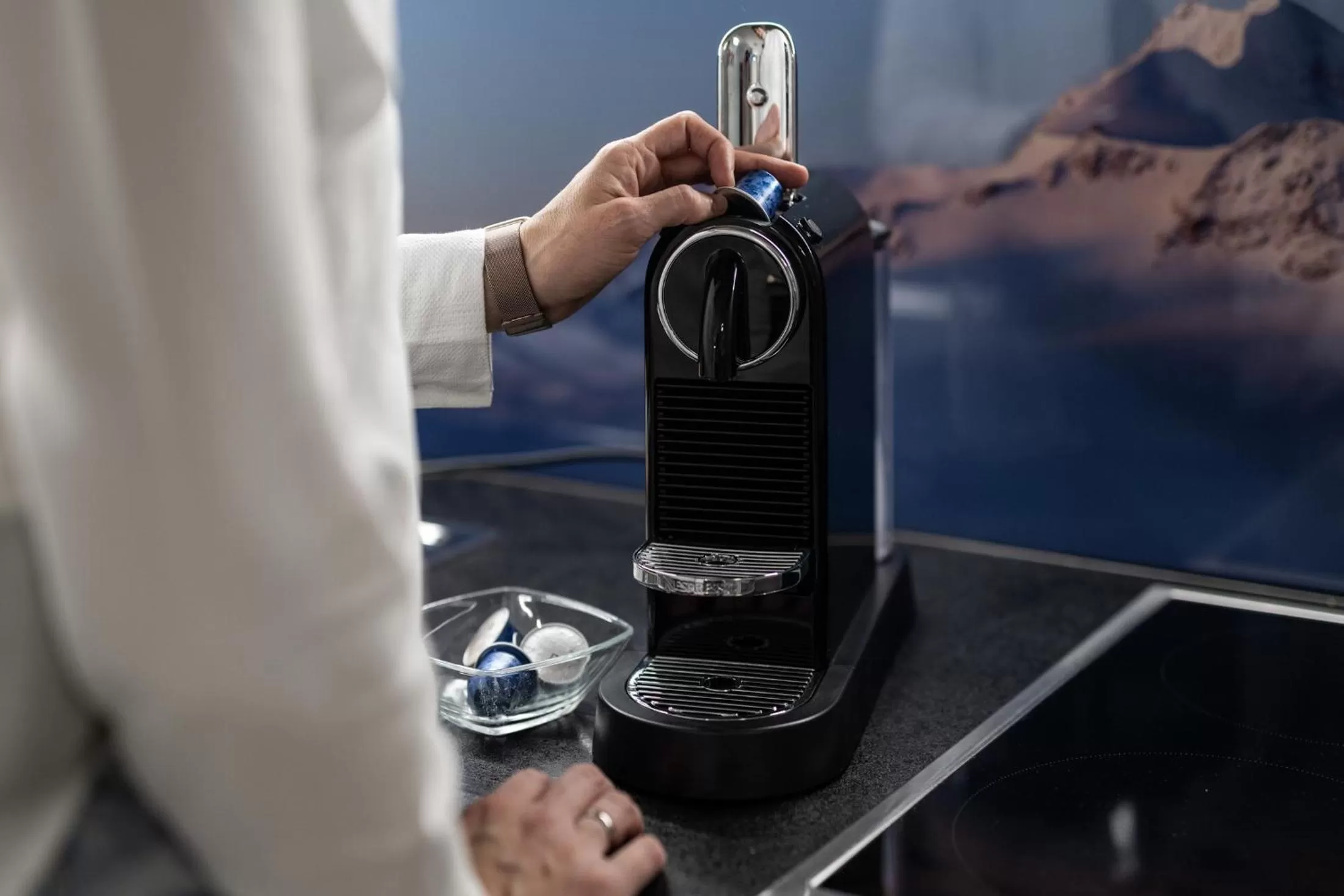 Coffee/tea facilities in Apart Relax