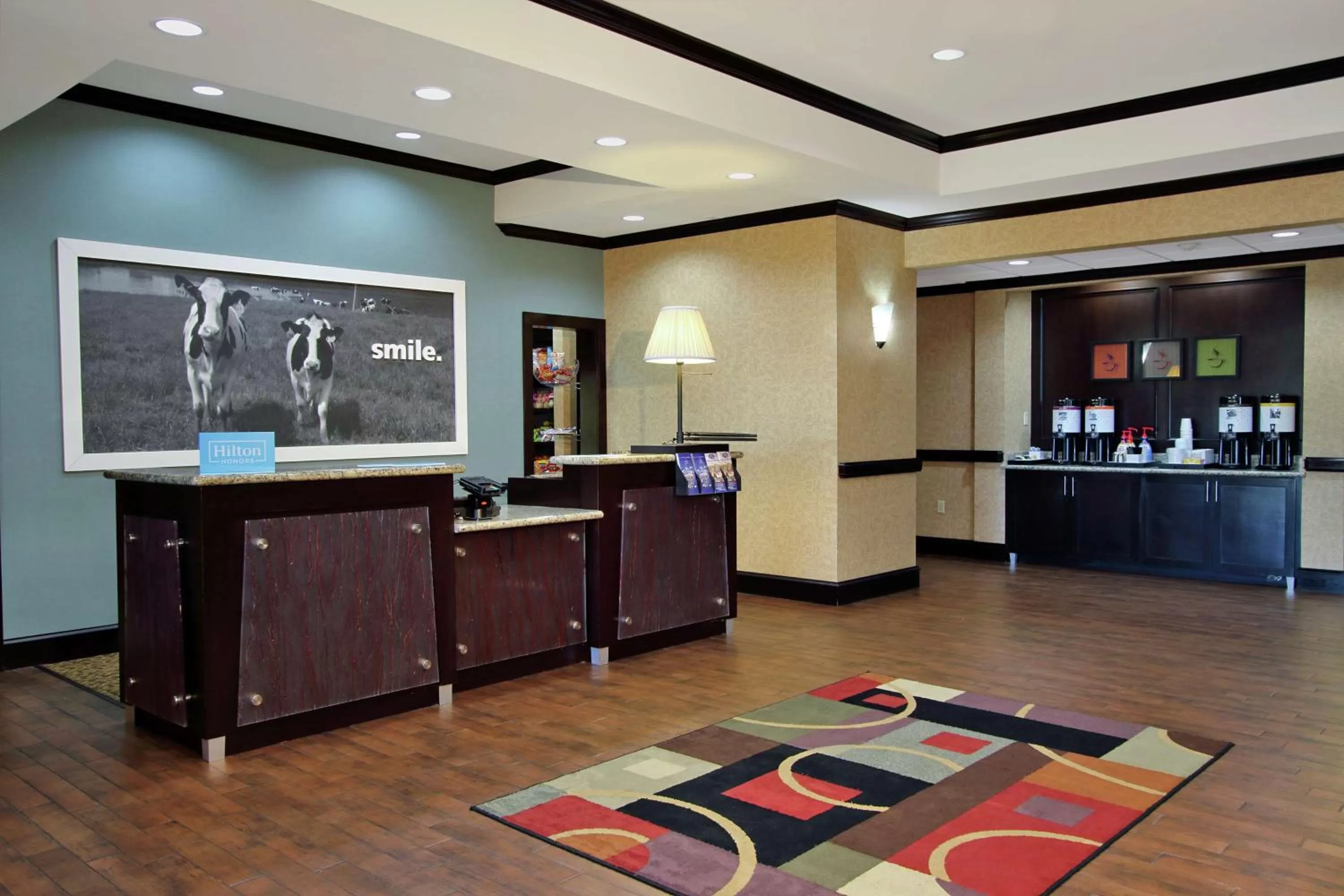 Lobby or reception in Hampton Inn & Suites Buffalo