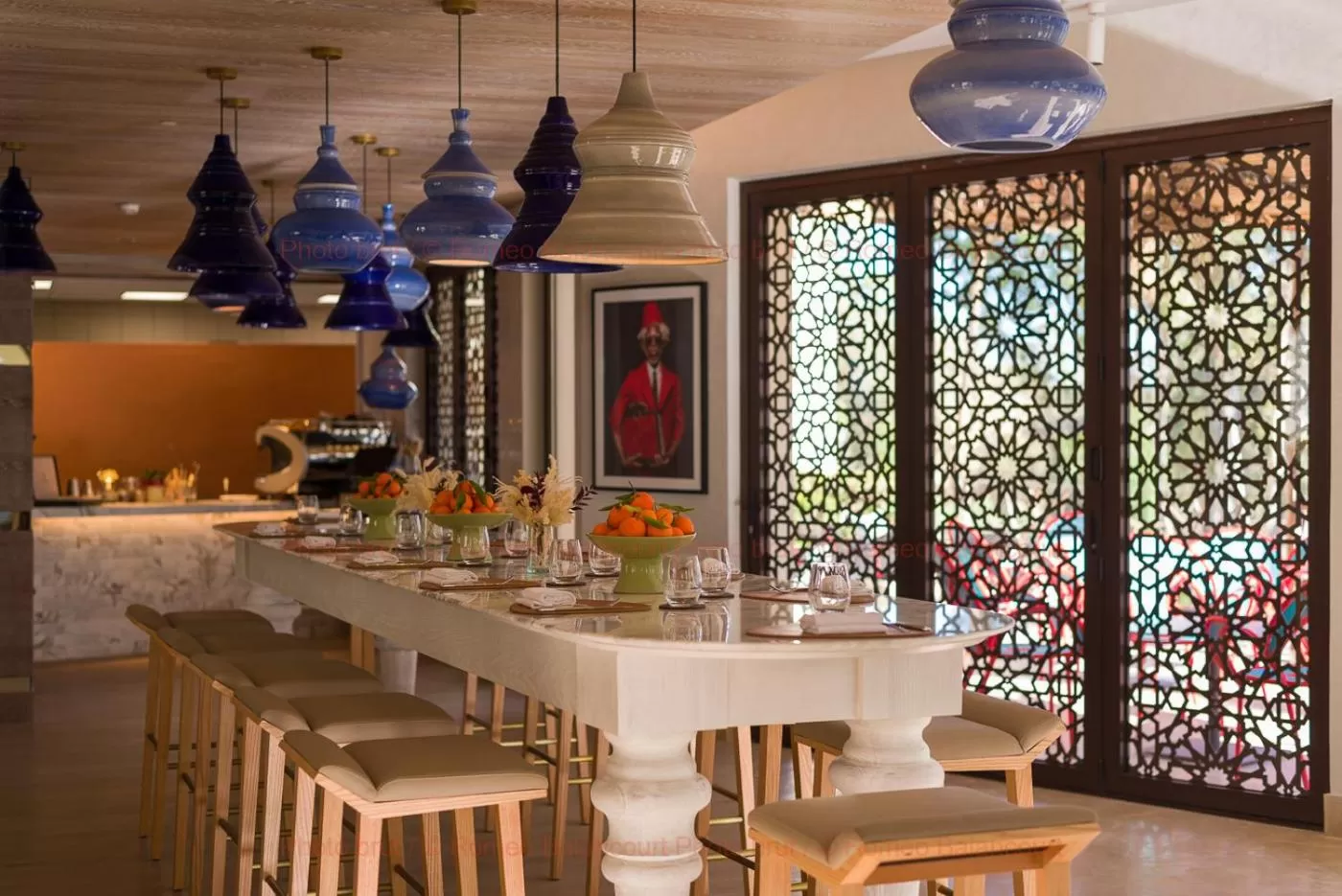 Restaurant/places to eat in Fairmont Tazi Palace Tangier