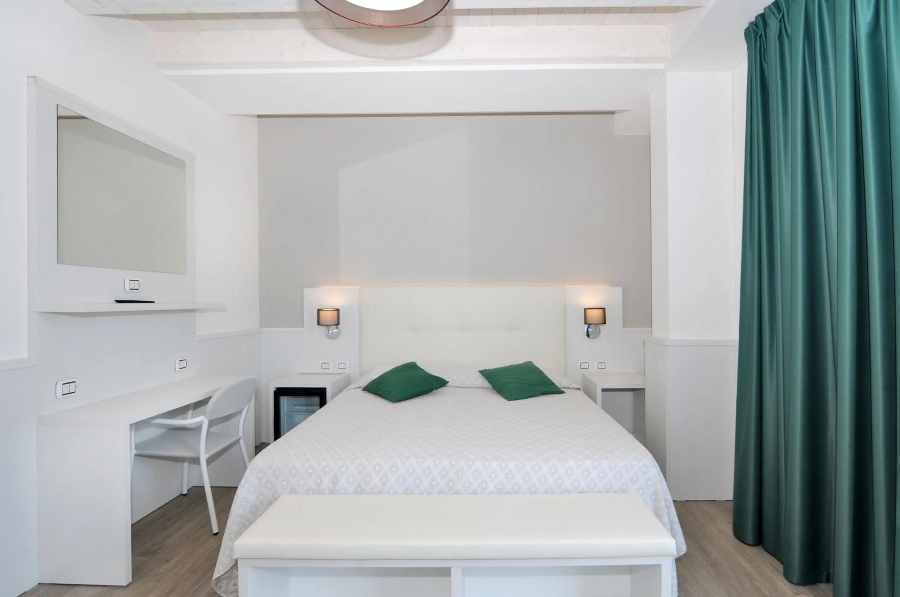 Bed in Hotel Austria