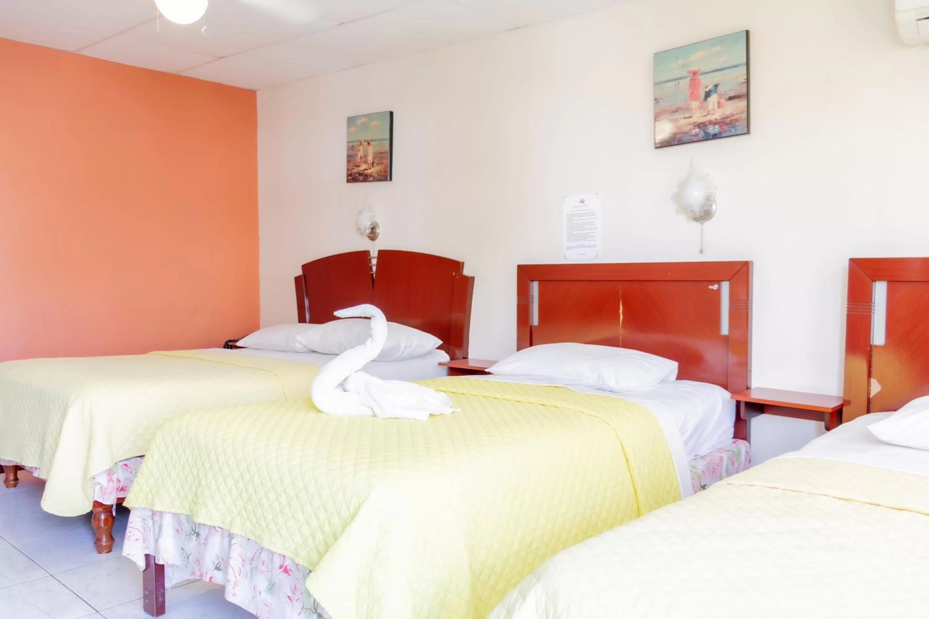 Bed in Hostal Antares