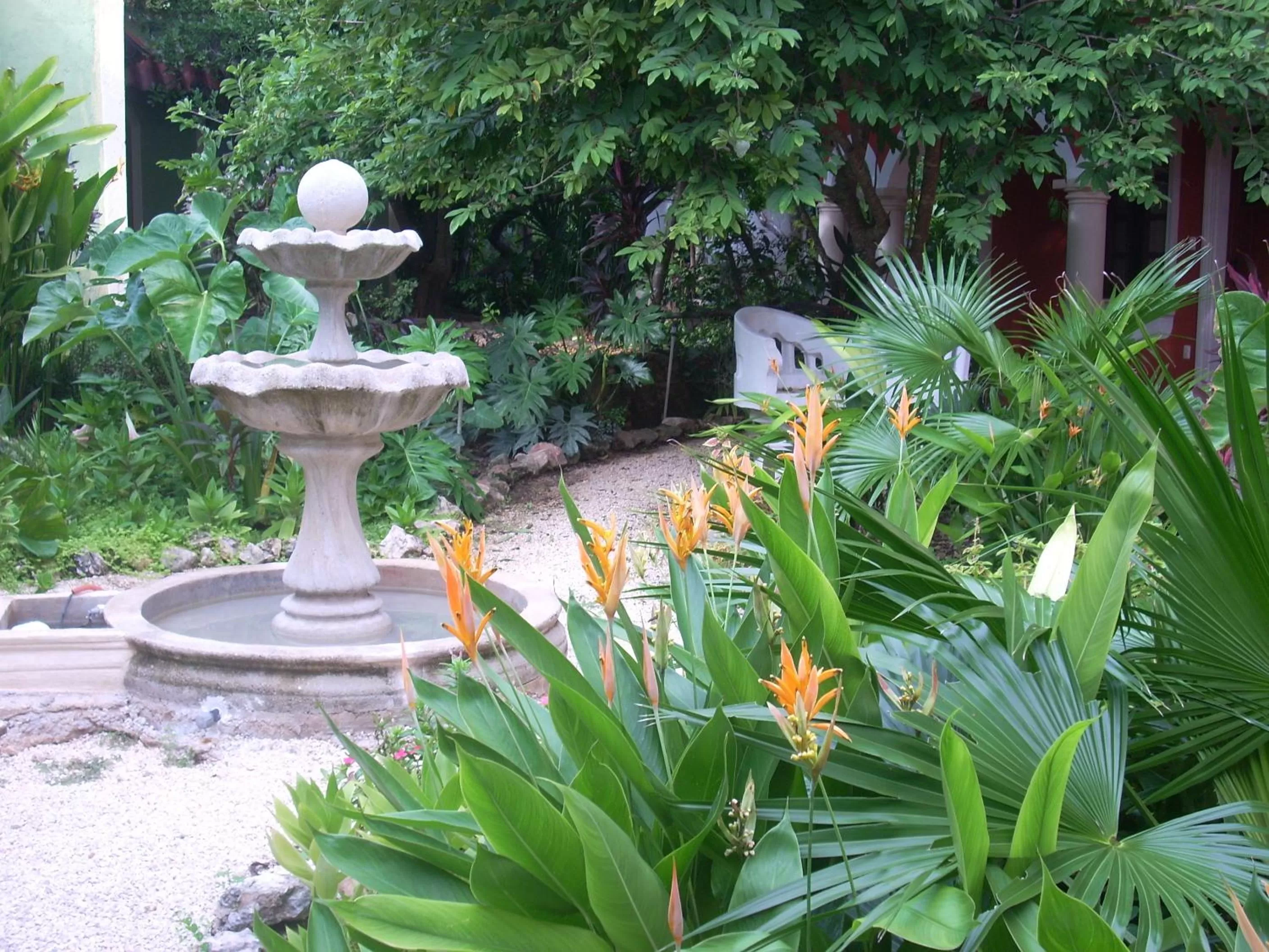 Garden in Gardenhotel Macan Ché B&B