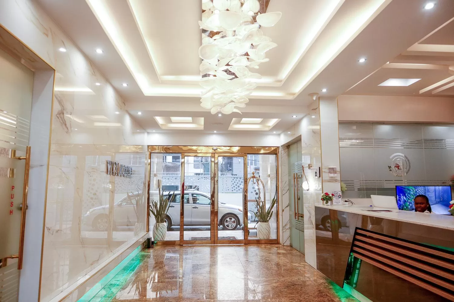 Lobby or reception in God's Touch Apartments Signature