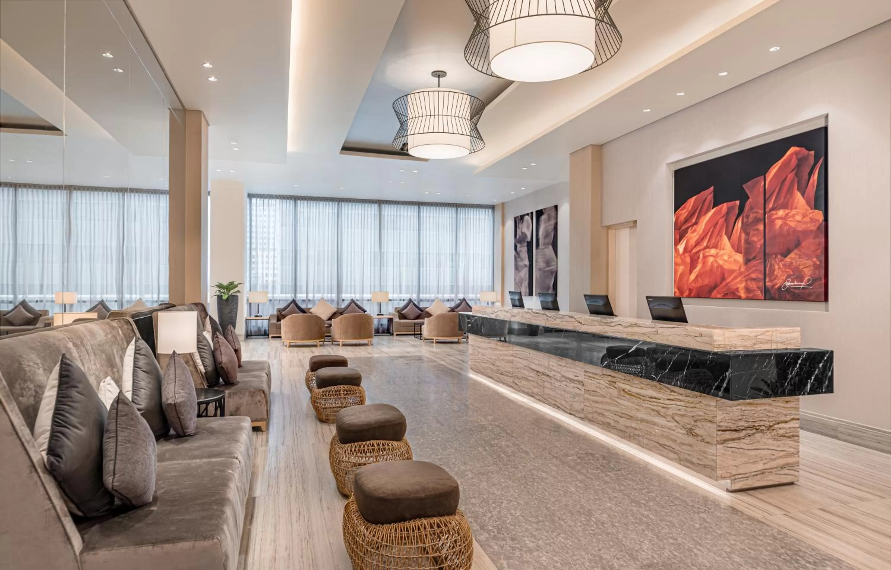 Lobby or reception in Seda Central Bloc Cebu