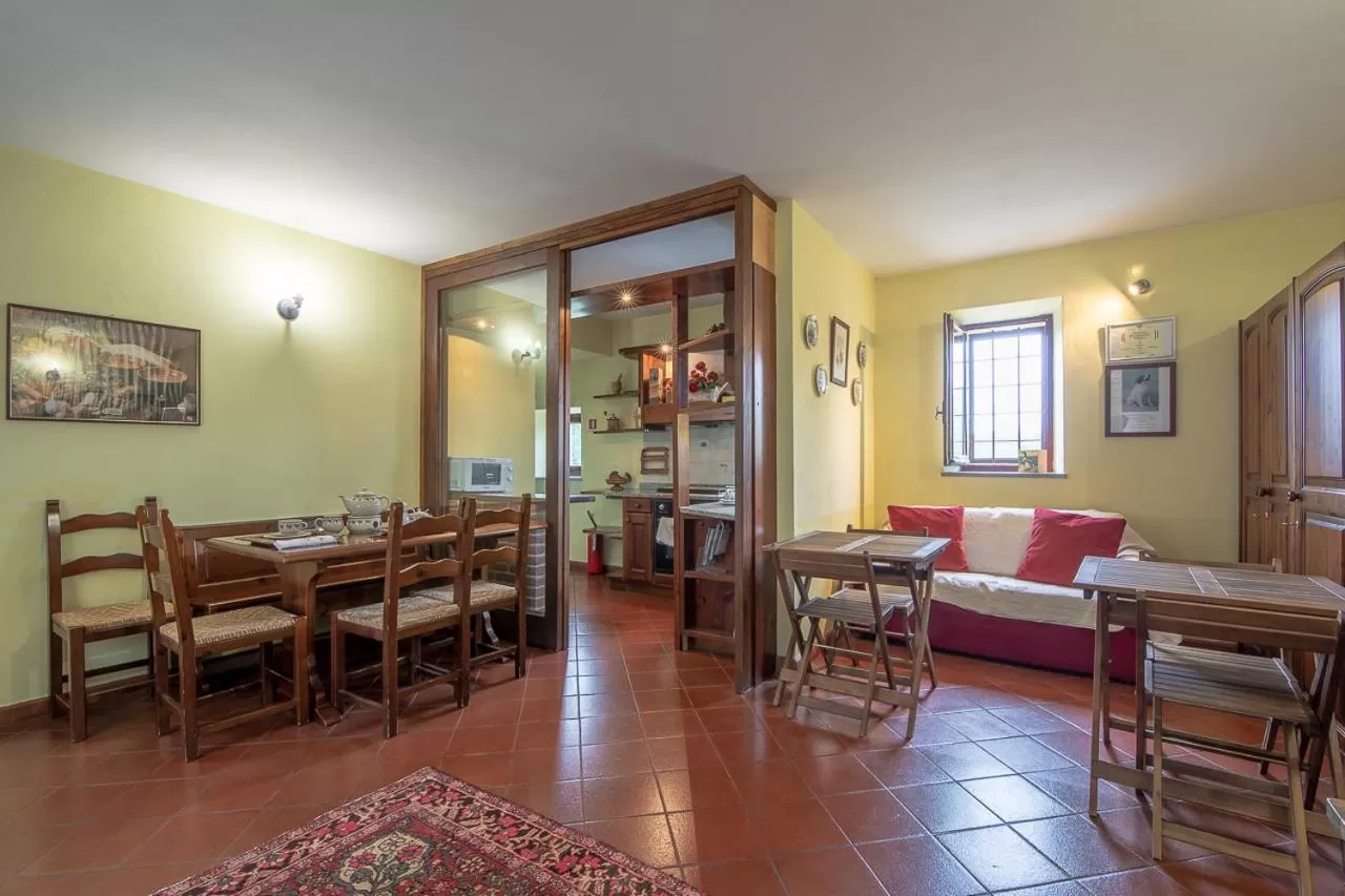 Communal lounge/ TV room in La Valle B&B