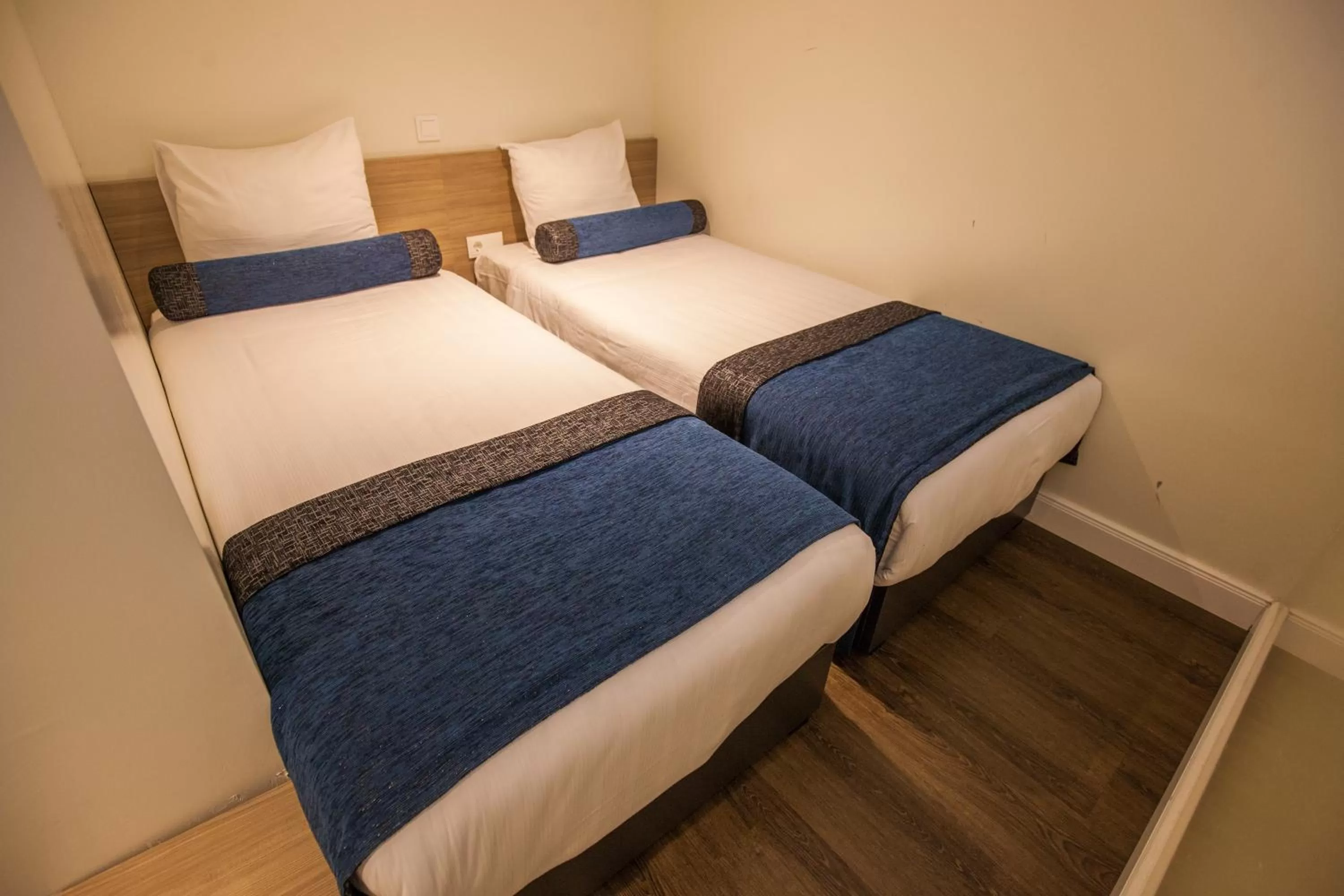 Bed in Hotel Library Amsterdam