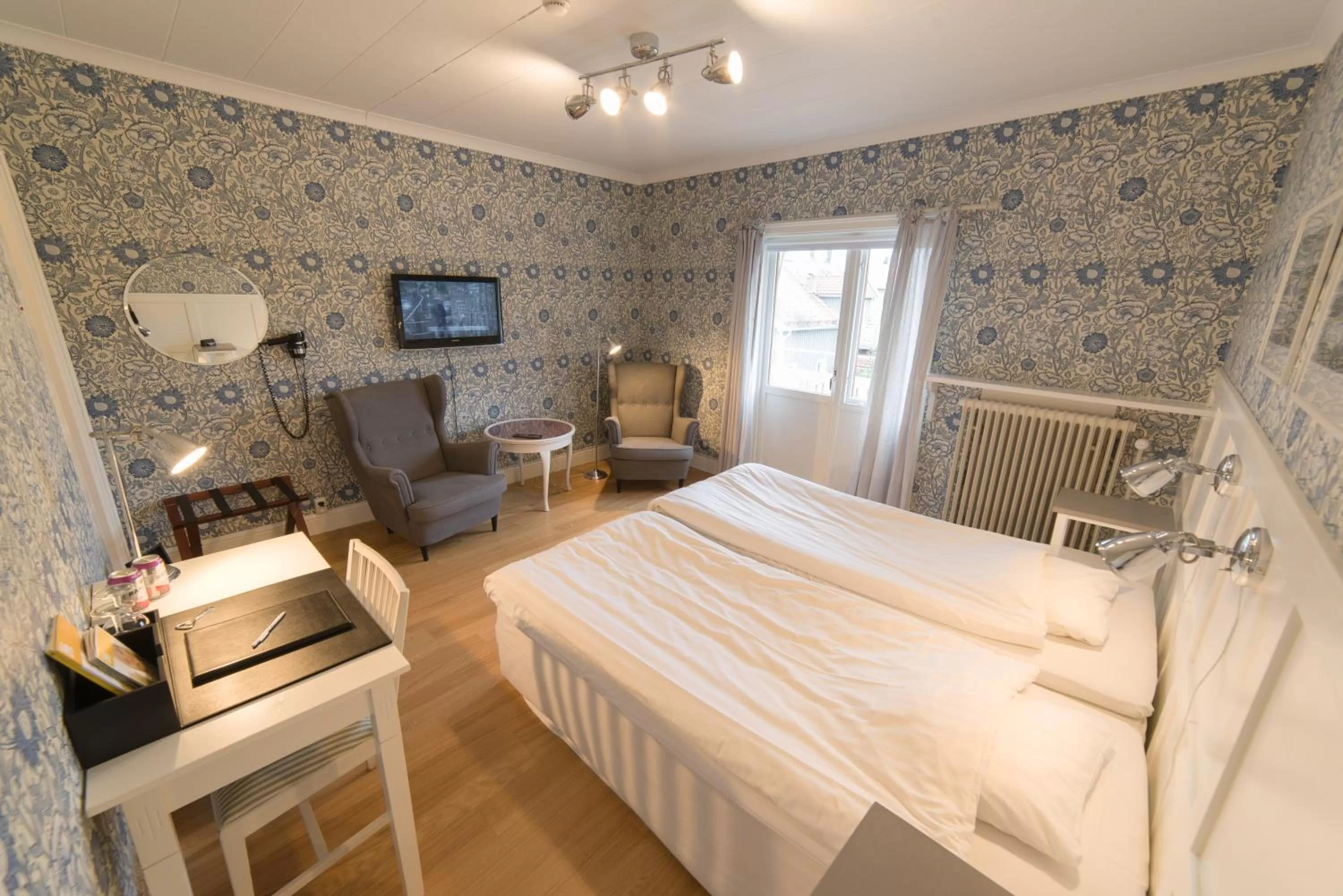 Bedroom, Bed in Hotell Stensborg