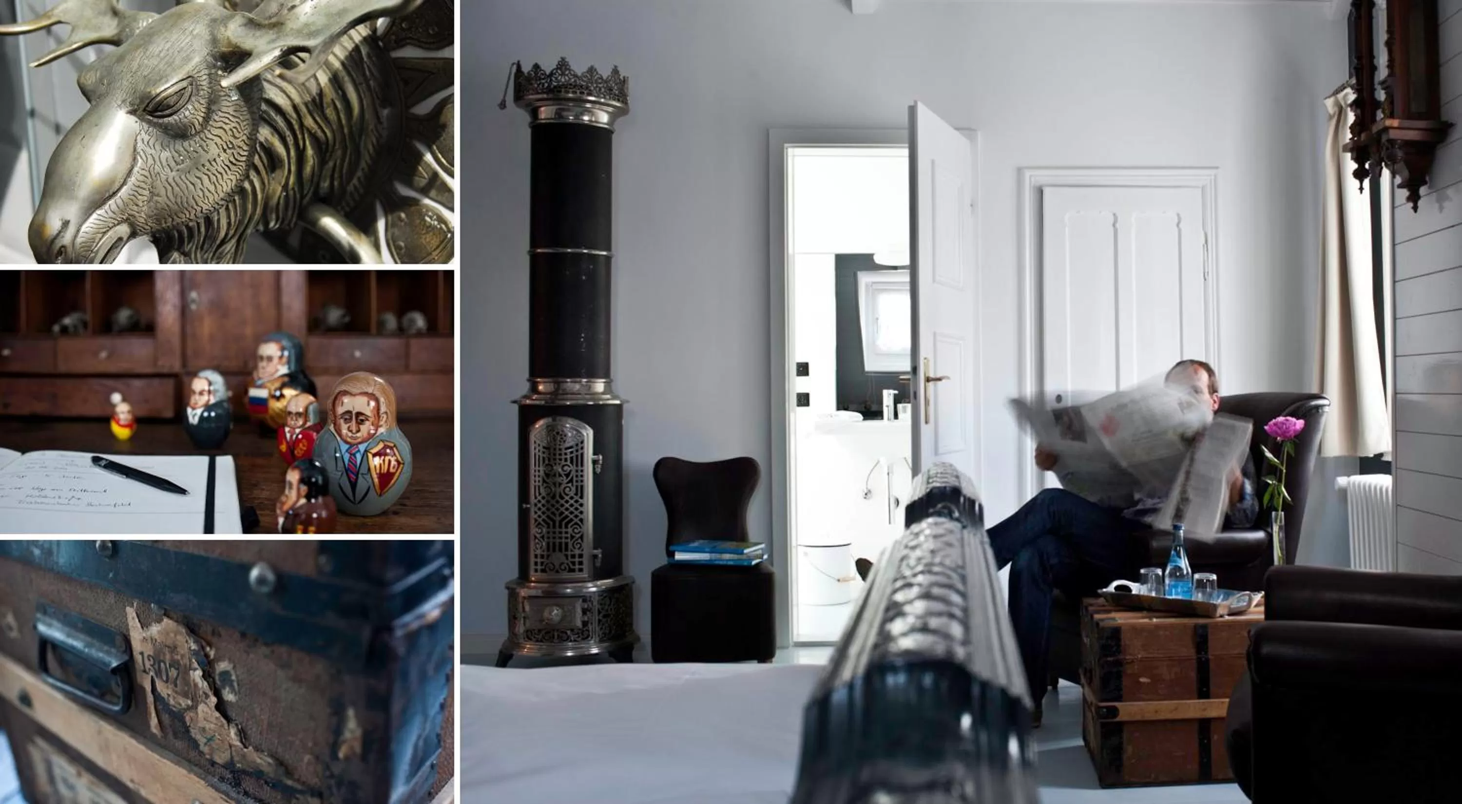 Decorative detail in Boutique Hotel Haus Noge