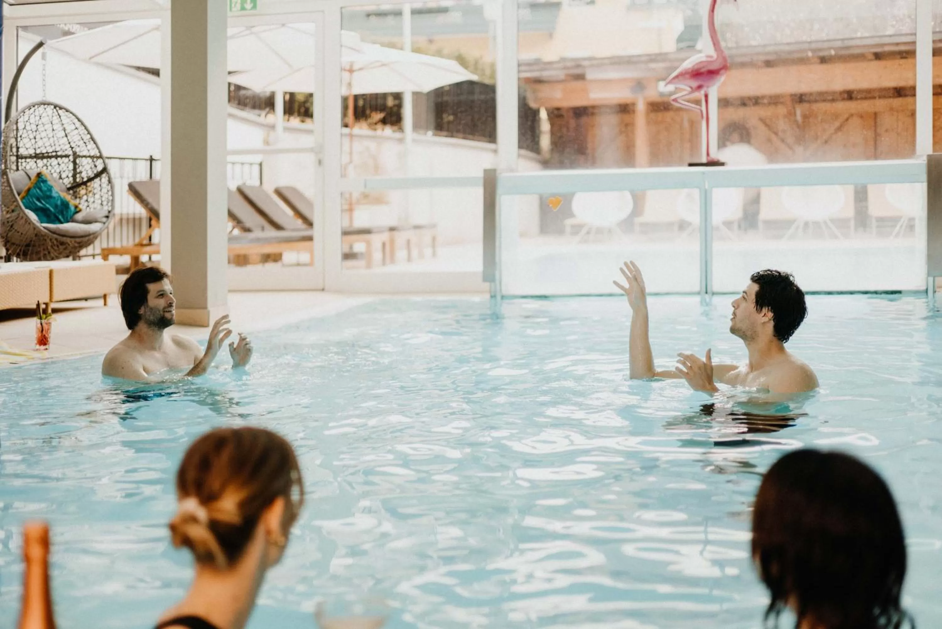 Swimming pool in Alpine Hideaway ZILLERTALERHOF - 4 Sterne Superior