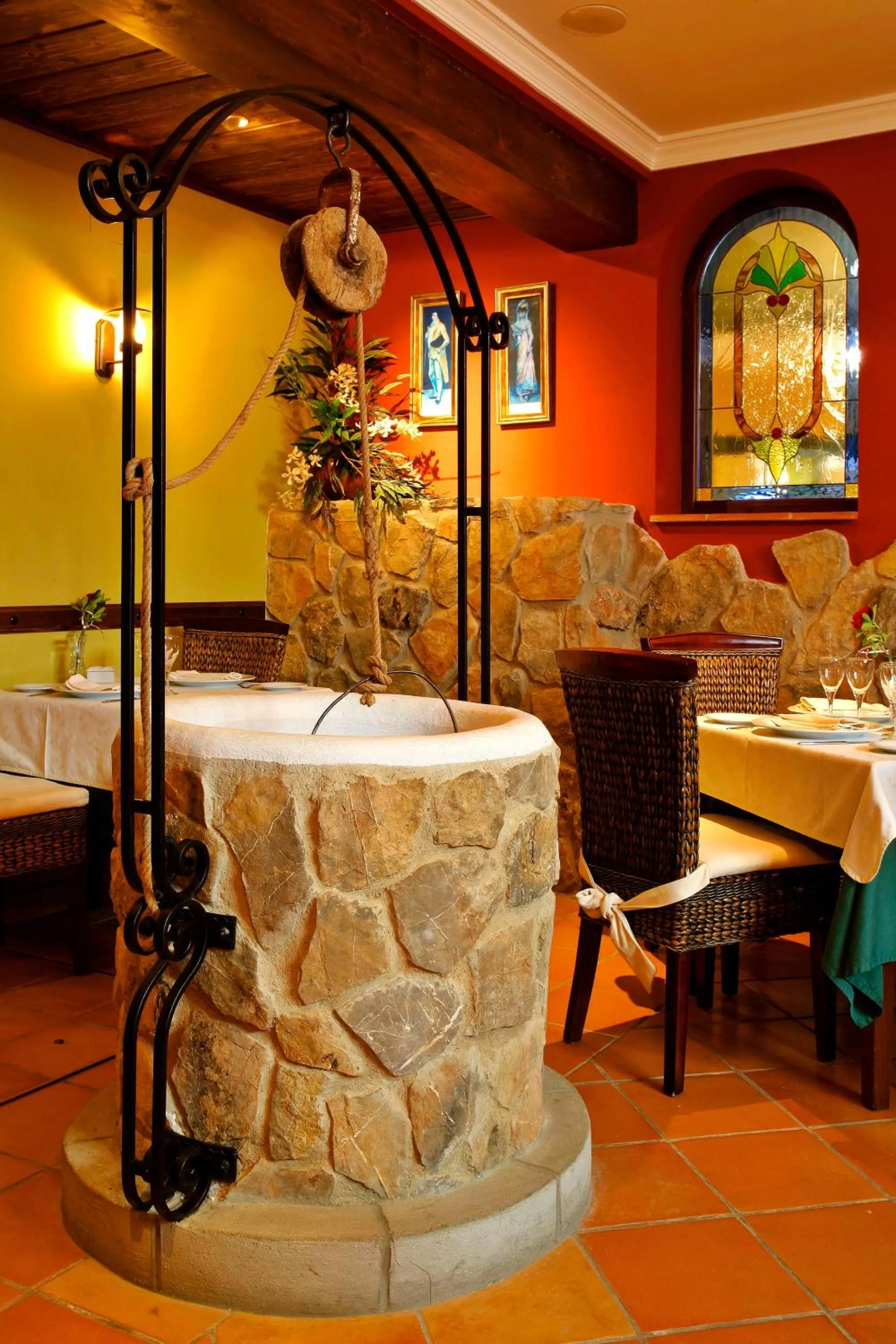 Decorative detail in Huerta de las Palomas