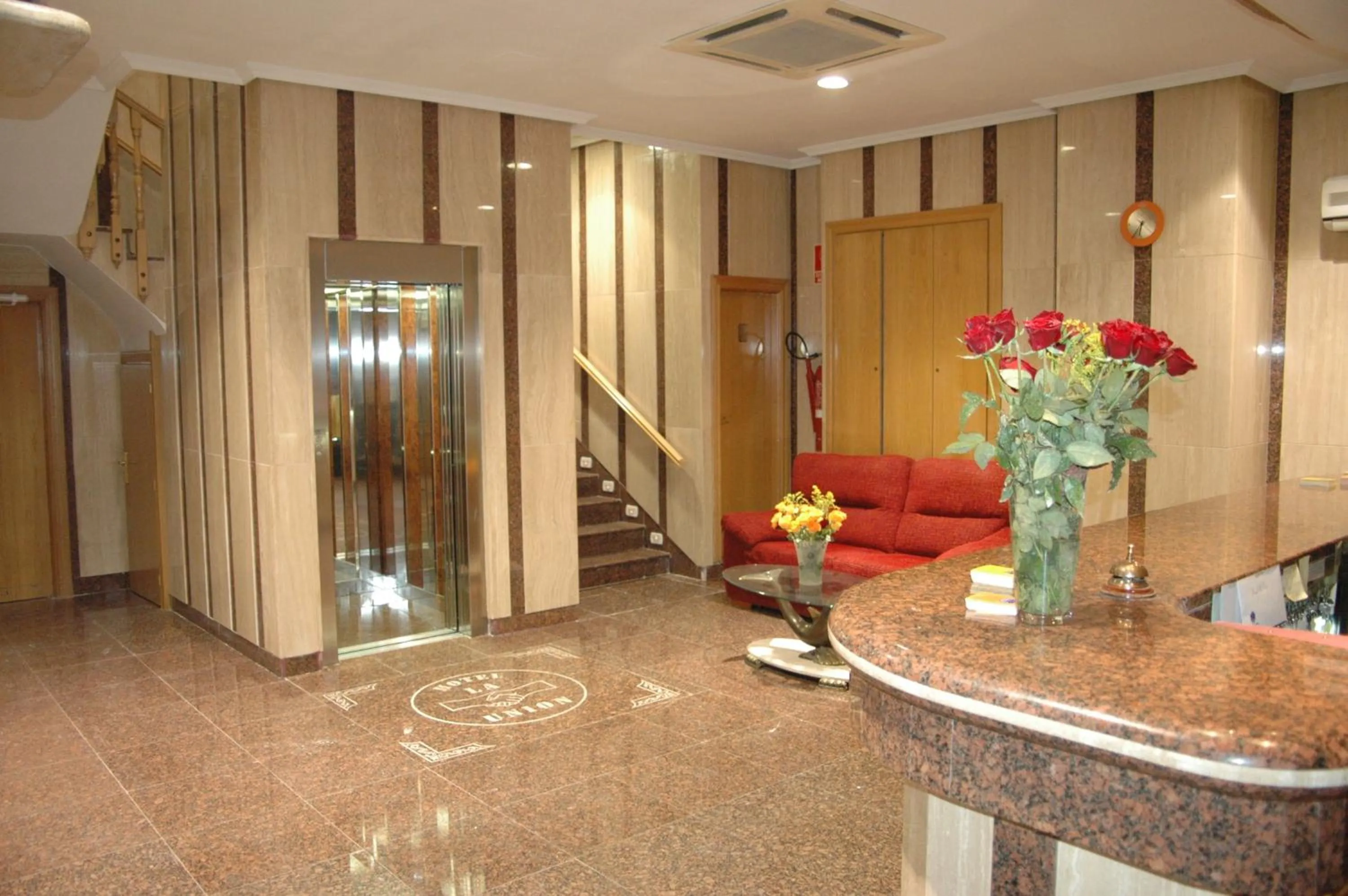 Lobby or reception in Hotel La Union