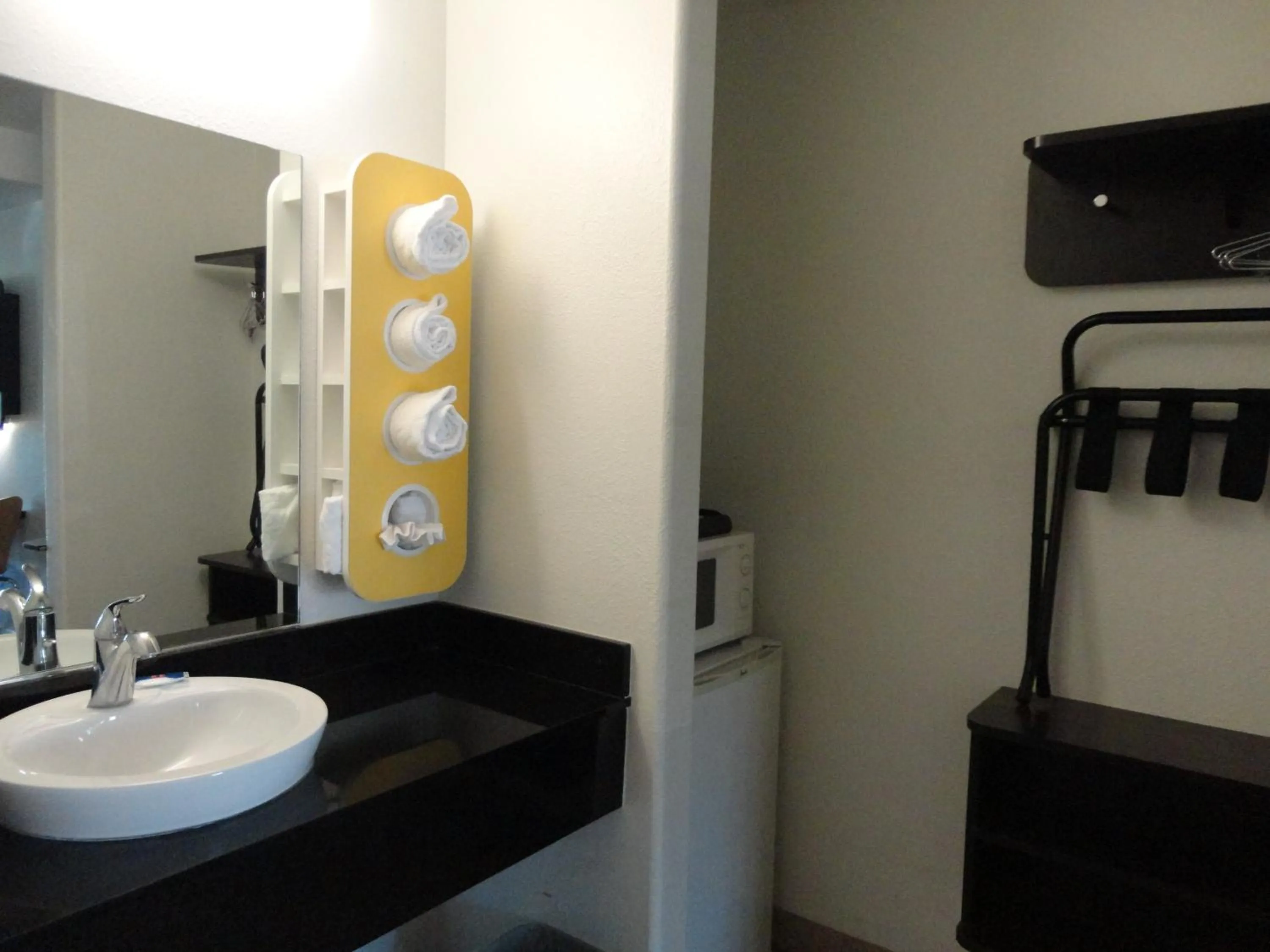 Bathroom in Motel 6 - Downtown Monterey