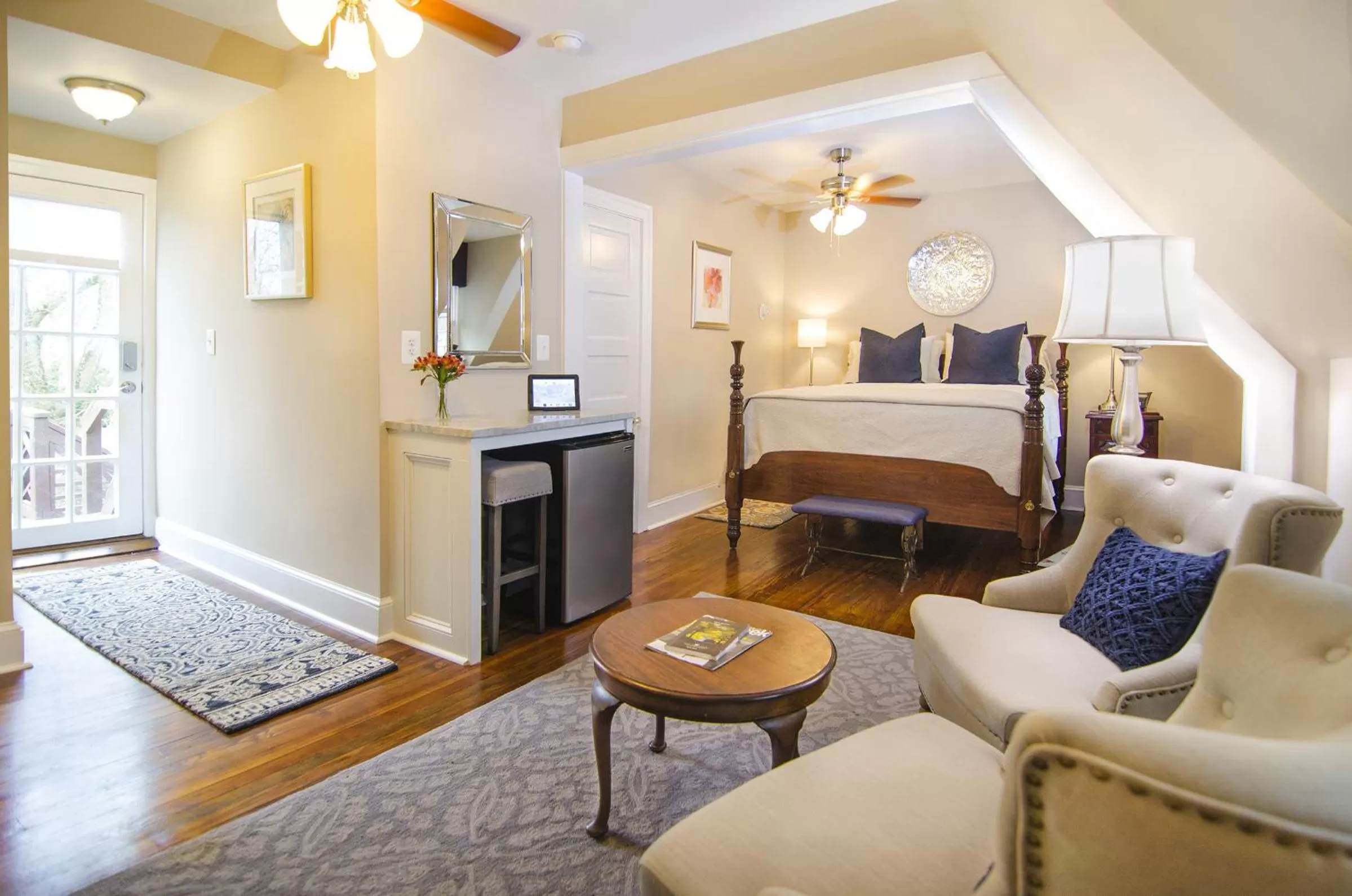 Bed in Hillbrook Inn & Spa