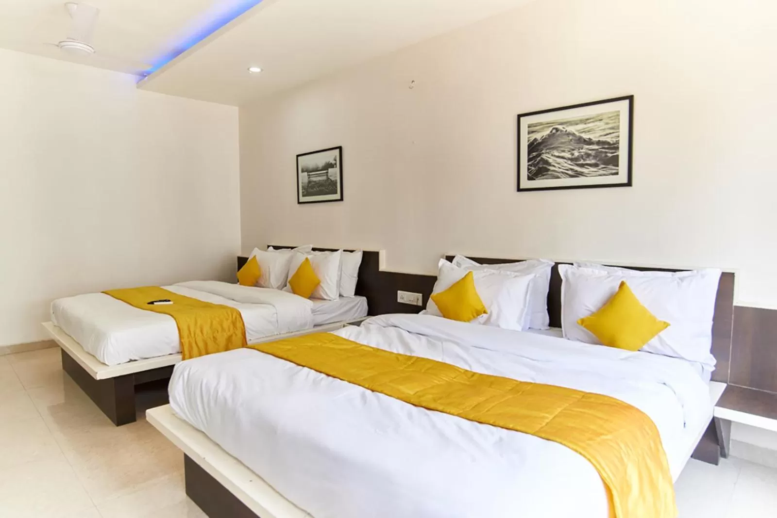 Photo of the whole room, Bed in Hotel Sai Bansi