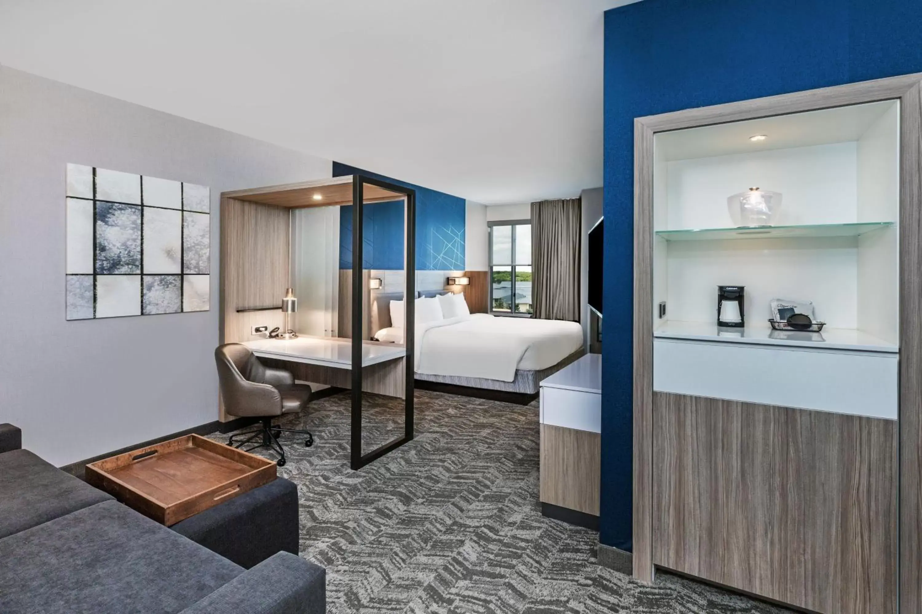 Suite, 1 King, Trundle bed in SpringHill Suites by Marriott Austin West/Lakeway Suite, 1 King, Trundle bed in SpringHill Suites by Marriott Austin West/Lakeway
