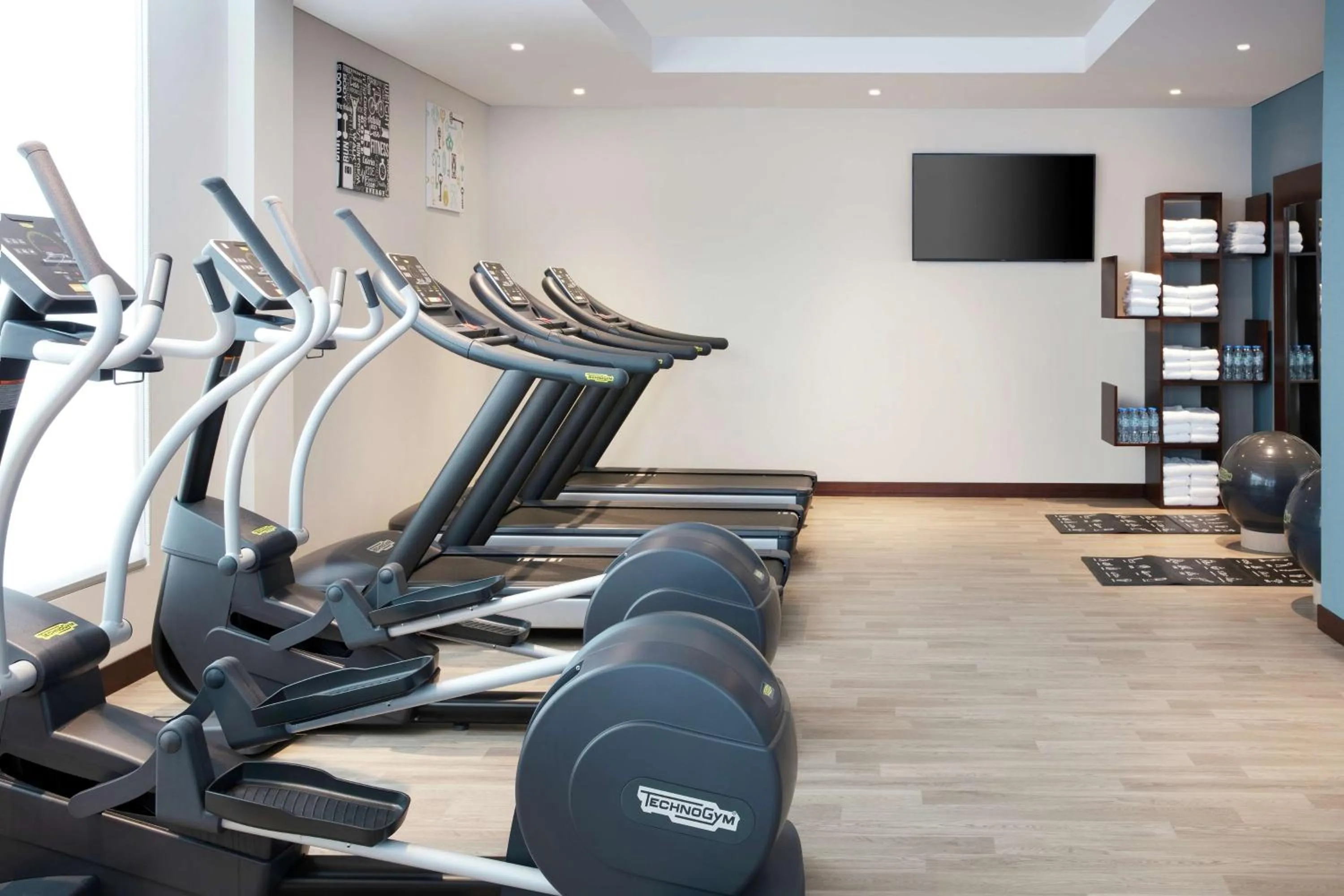 Fitness centre/facilities in Hampton By Hilton Dubai Al Barsha