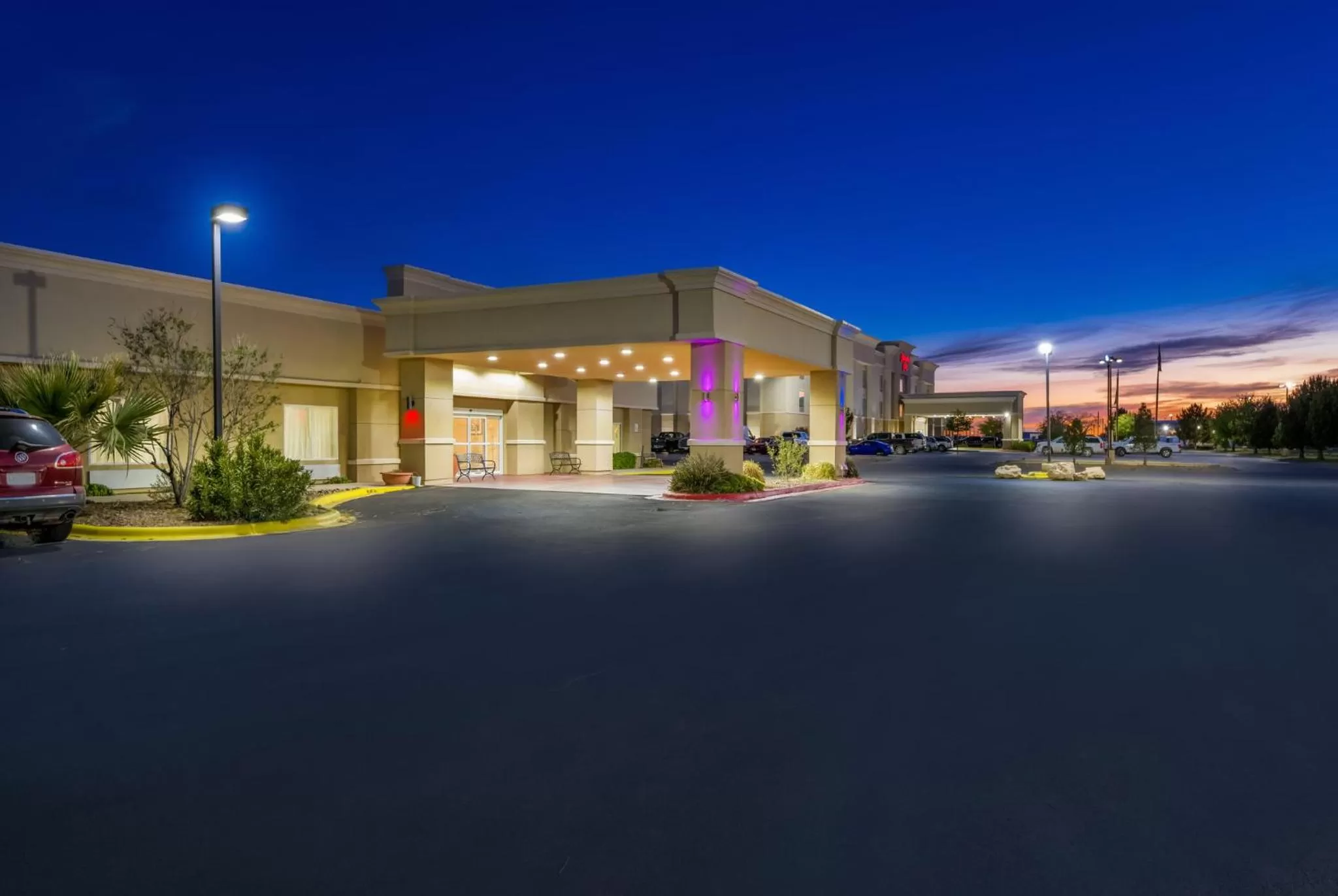 Property building in Red Roof Inn Pecos