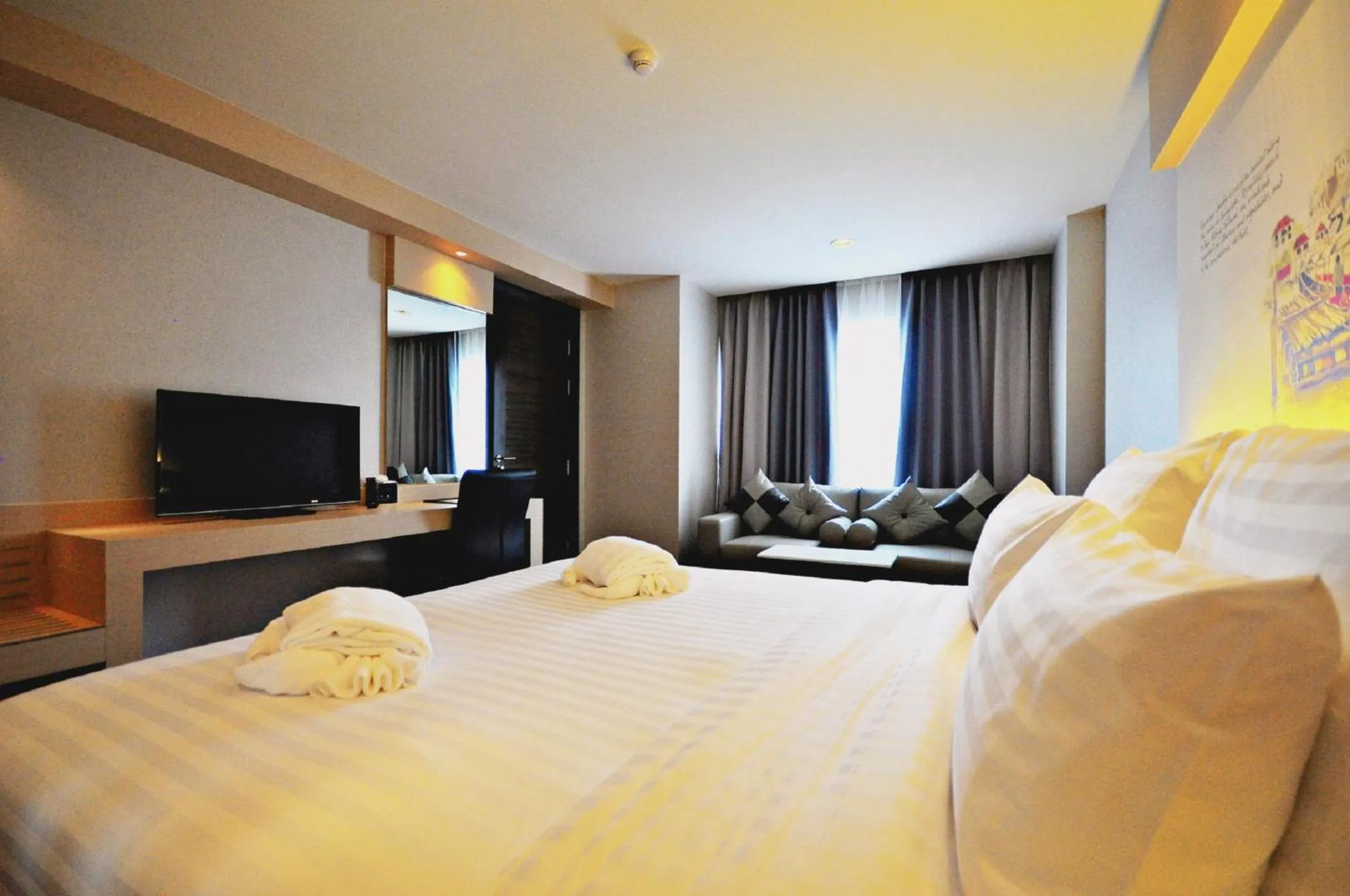 Bedroom, Bed in Parinda Hotel