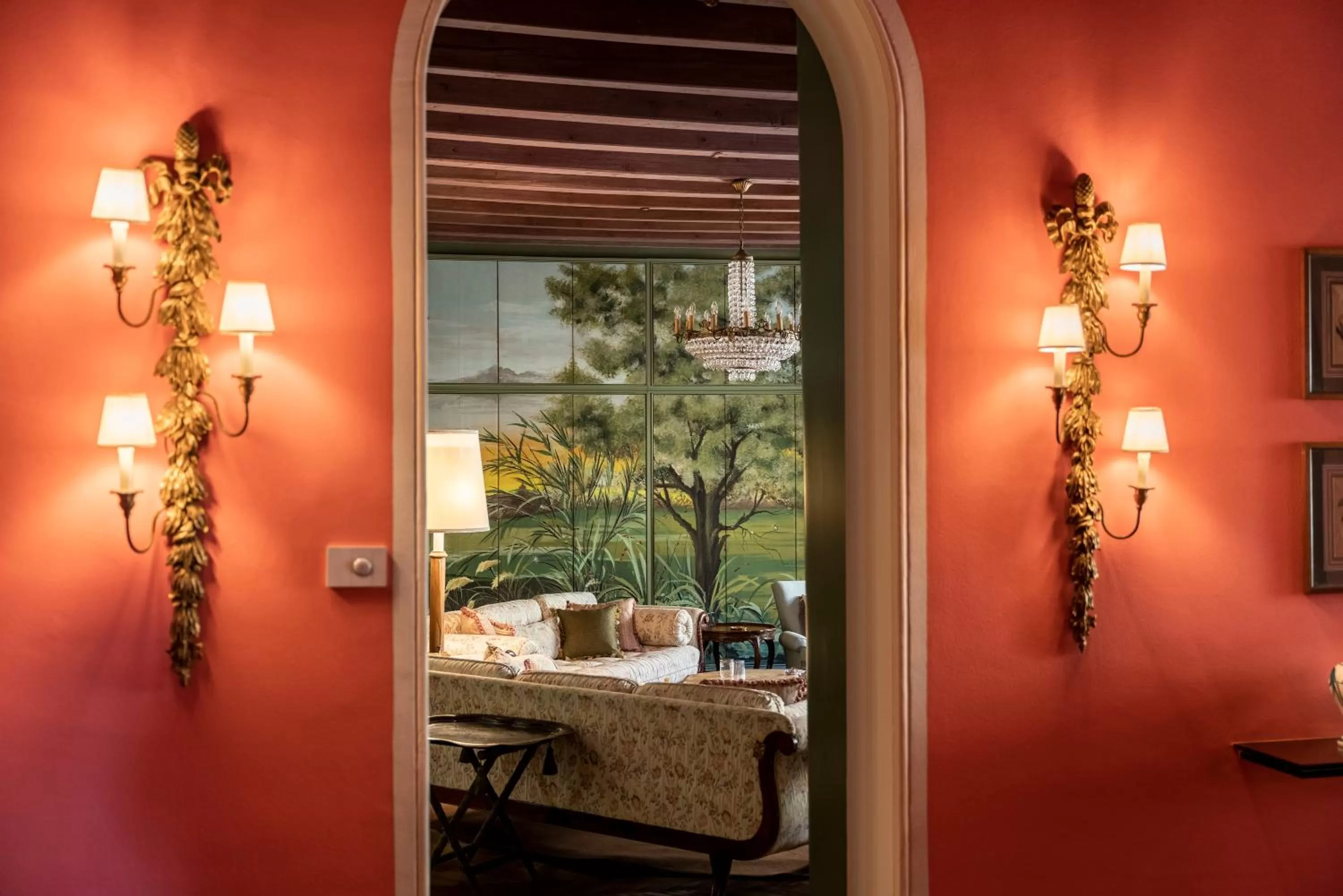 Living room in FORESTERIA di PALAZZO RADICI