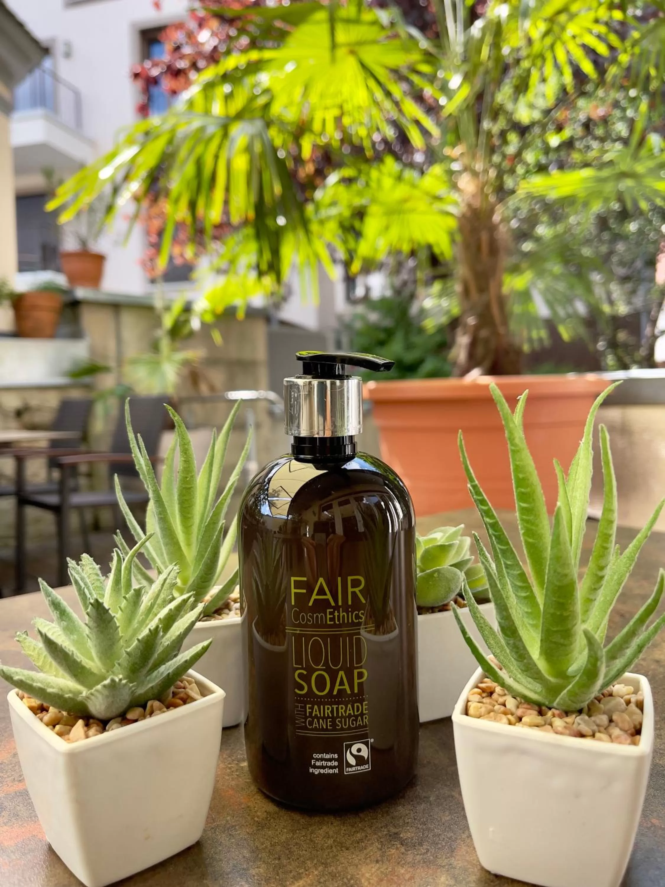 Decorative detail in Hotel Central