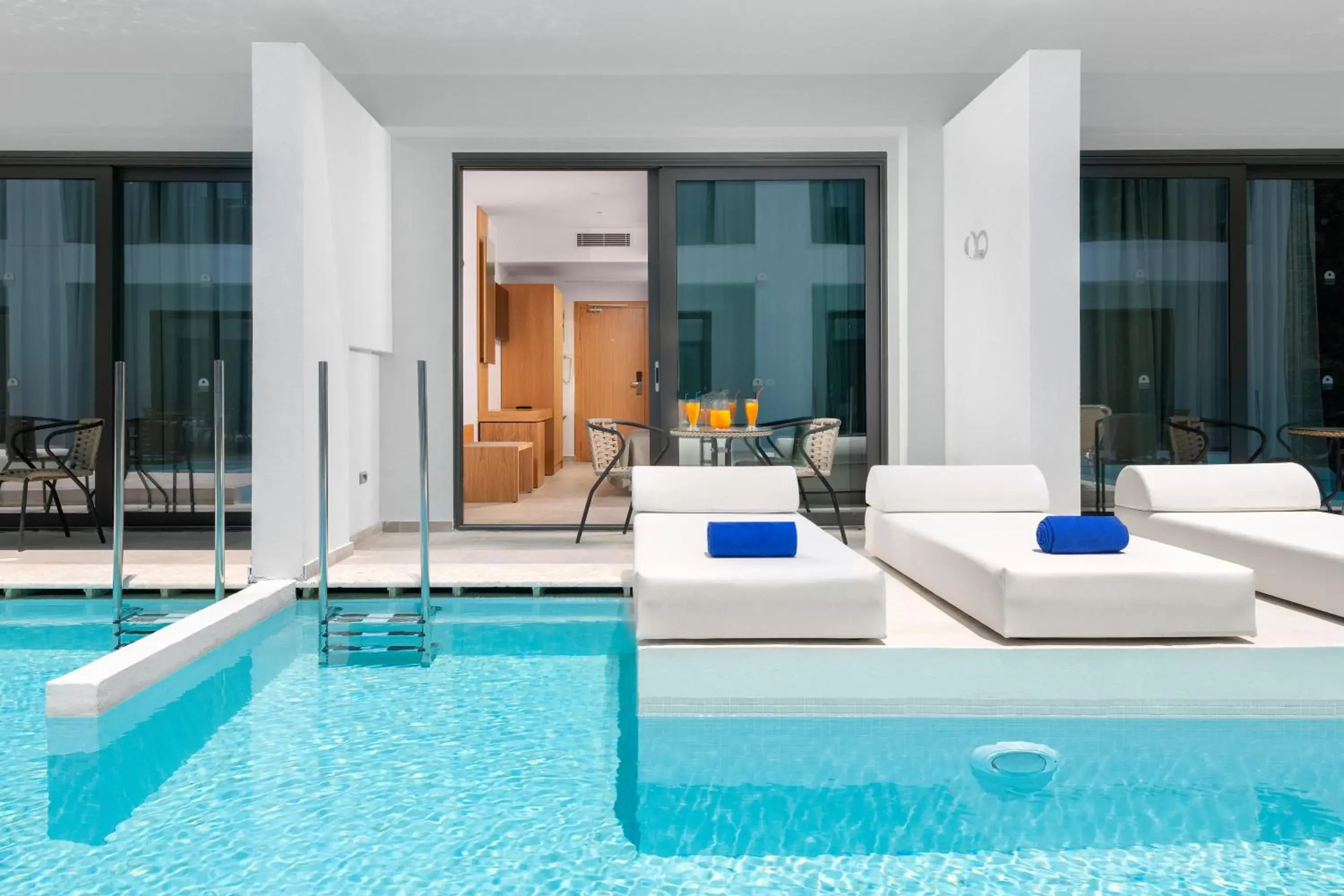 Deluxe Double Room with Shared Pool & Inland View in Lindos Royal Resort Deluxe Double Room with Shared Pool & Inland View in Lindos Royal Resort