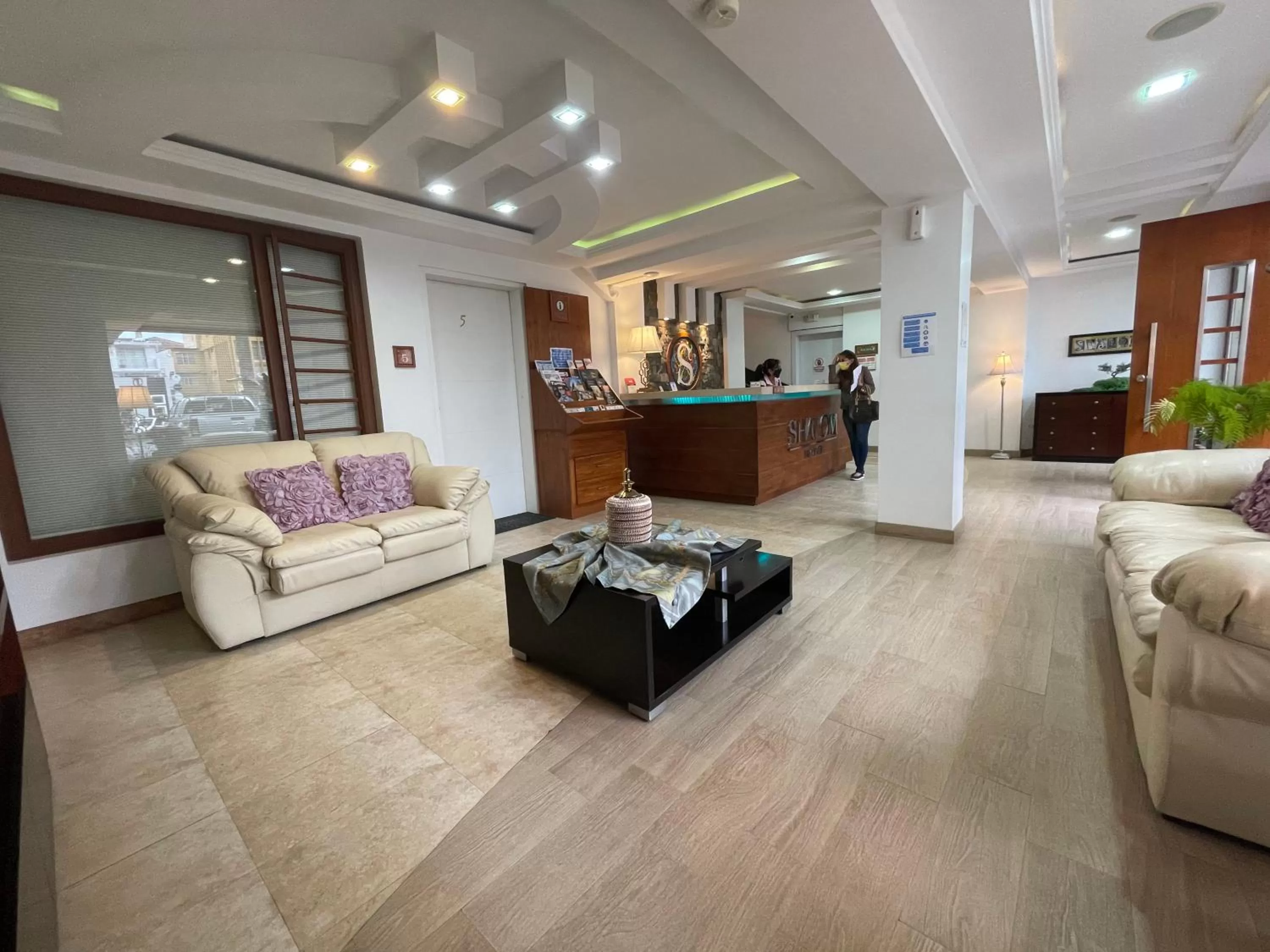 Living room in Hotel Shalom