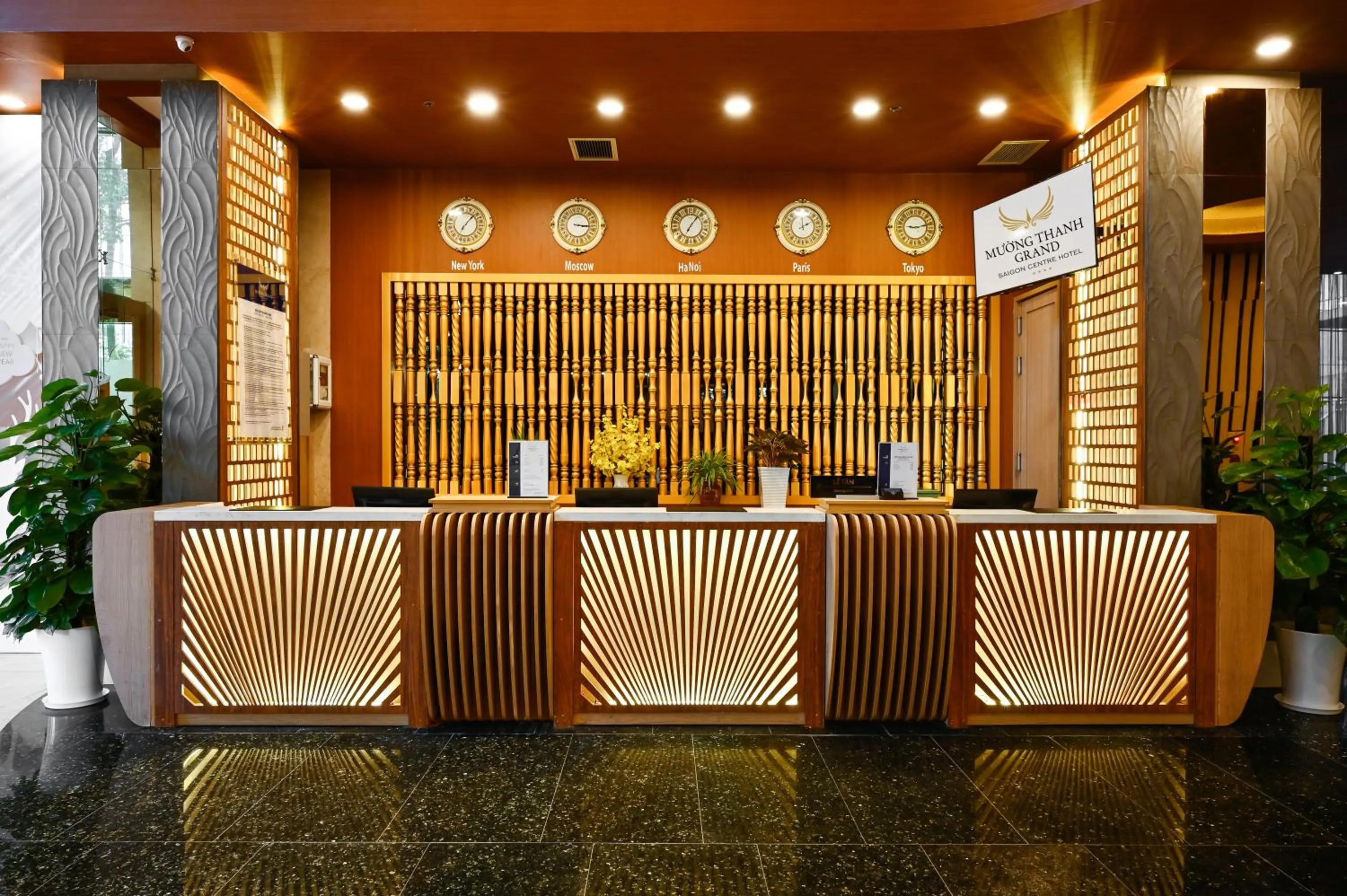 Lobby or reception in Muong Thanh Grand Saigon Centre Hotel