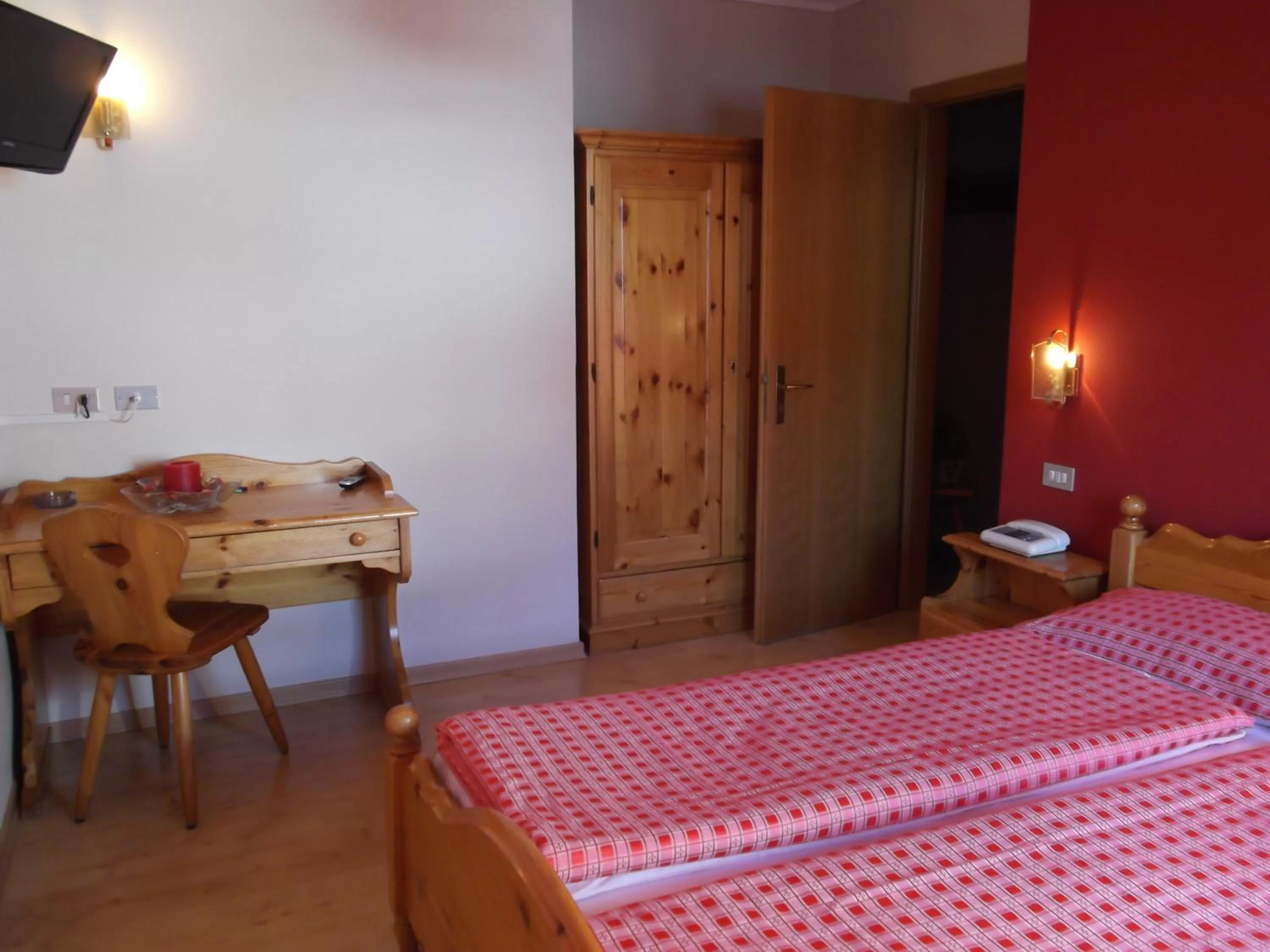 Decorative detail, Bed in Hotel Adele