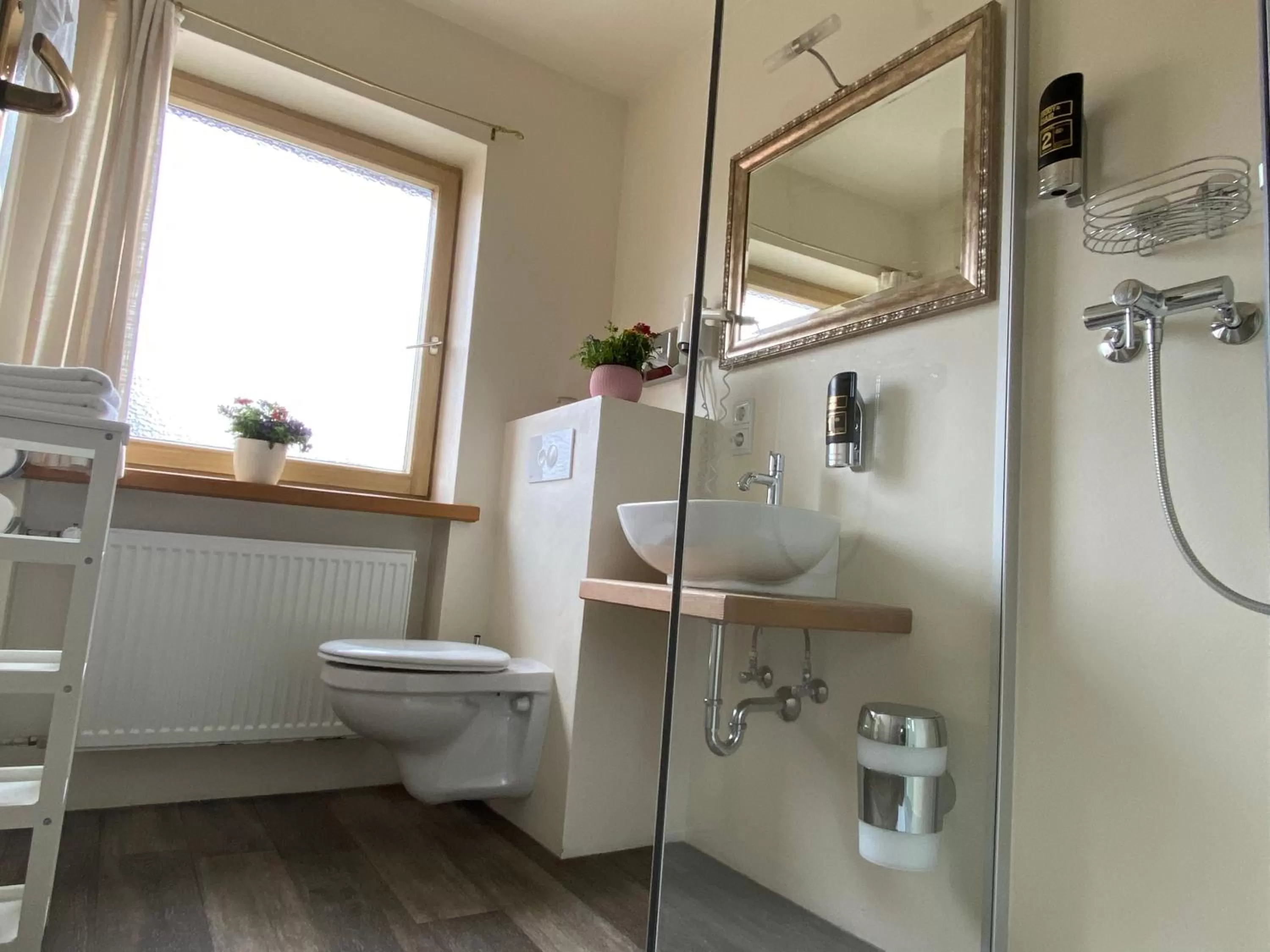 Shower in Alpinhotel INzeller