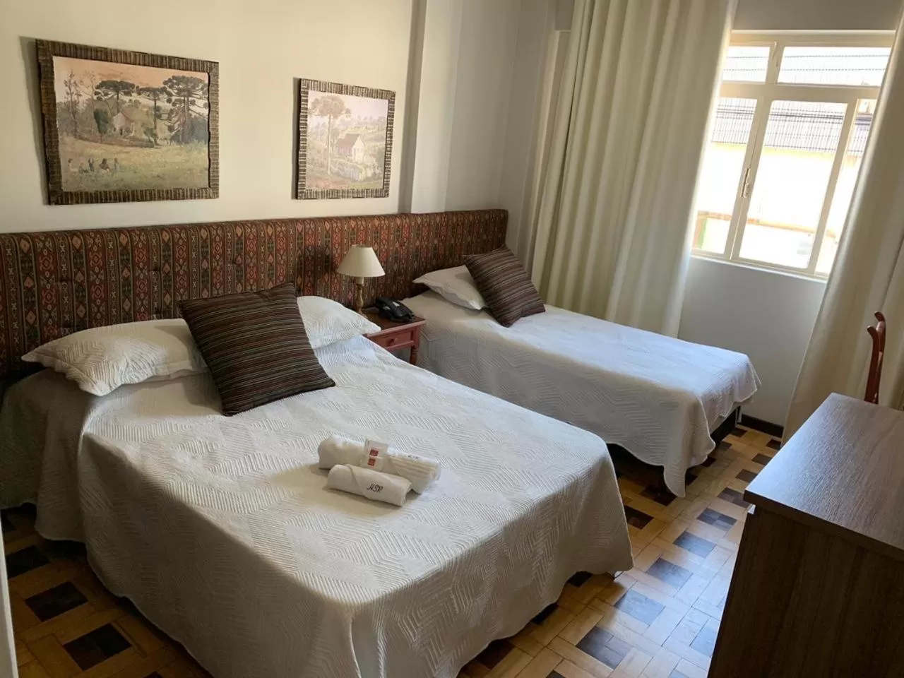 Bed in Hotel San Rafael