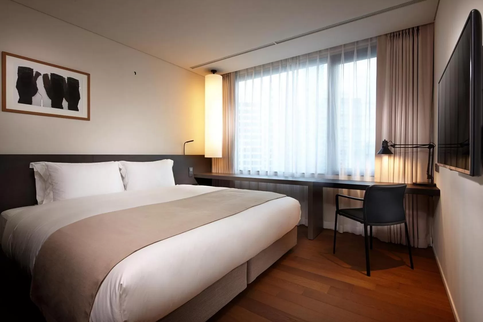 Bed in Shilla Stay Mapo Hongdae