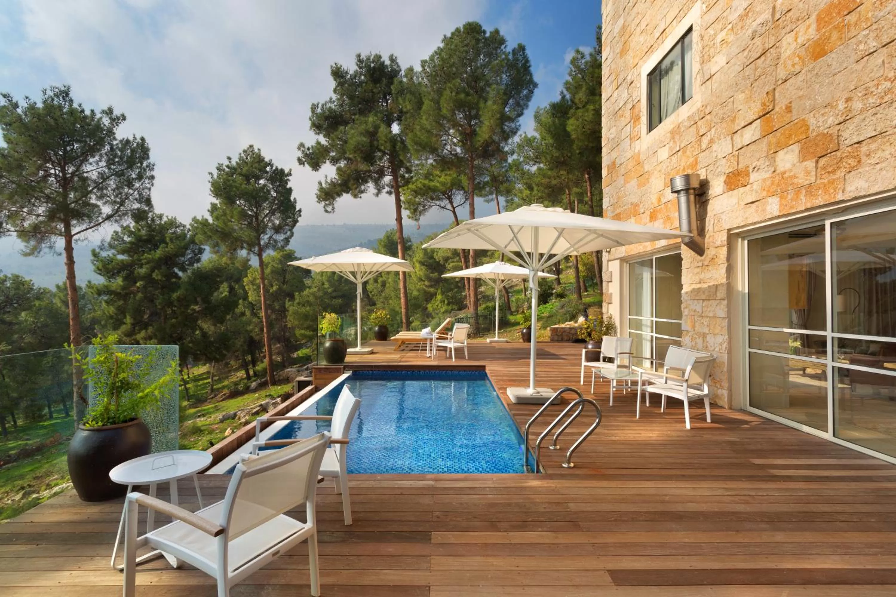 Balcony/Terrace in Herbert Samuel Bayit Bagalil Boutique