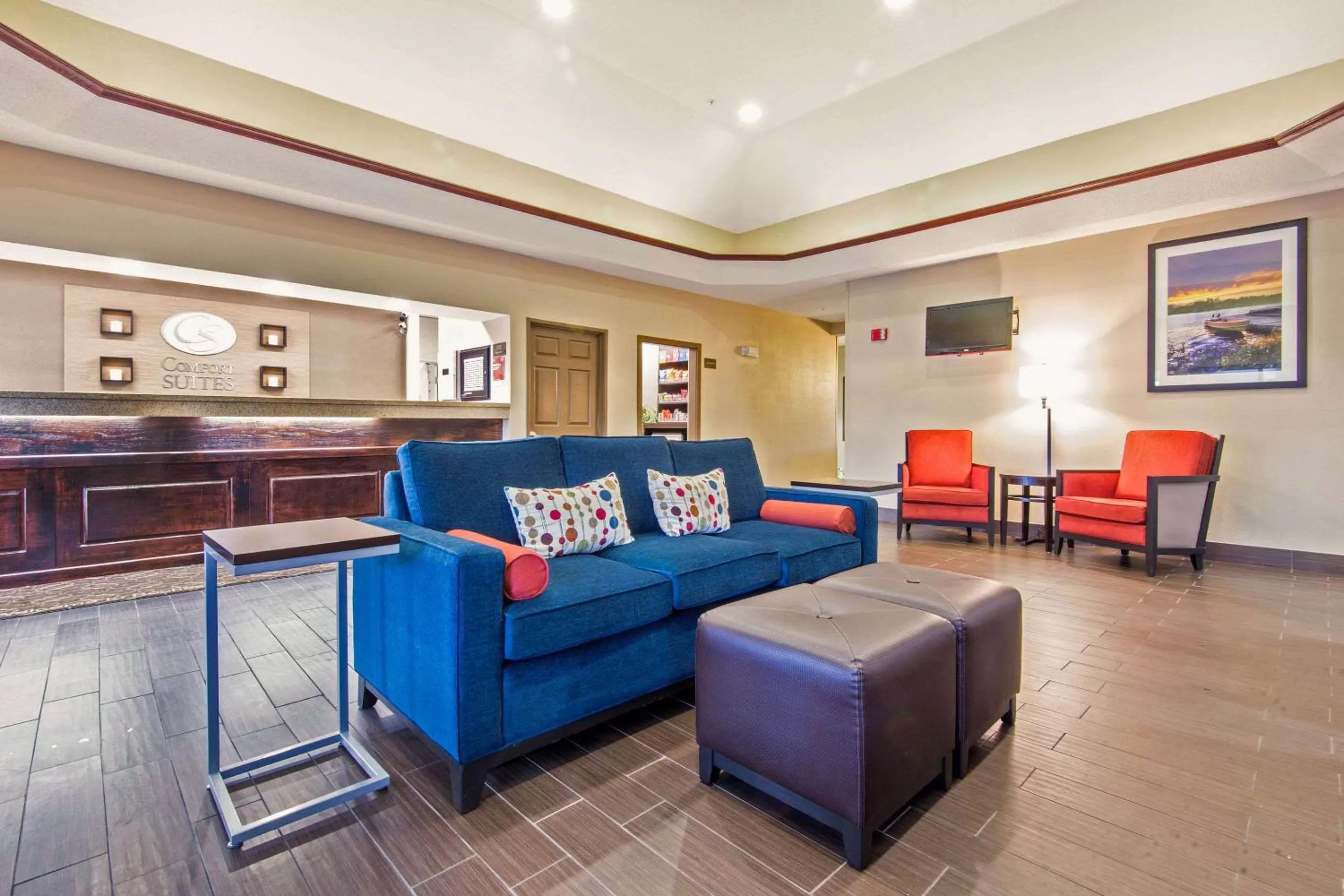 Lobby or reception in Comfort Suites Rochester Henrietta University Area