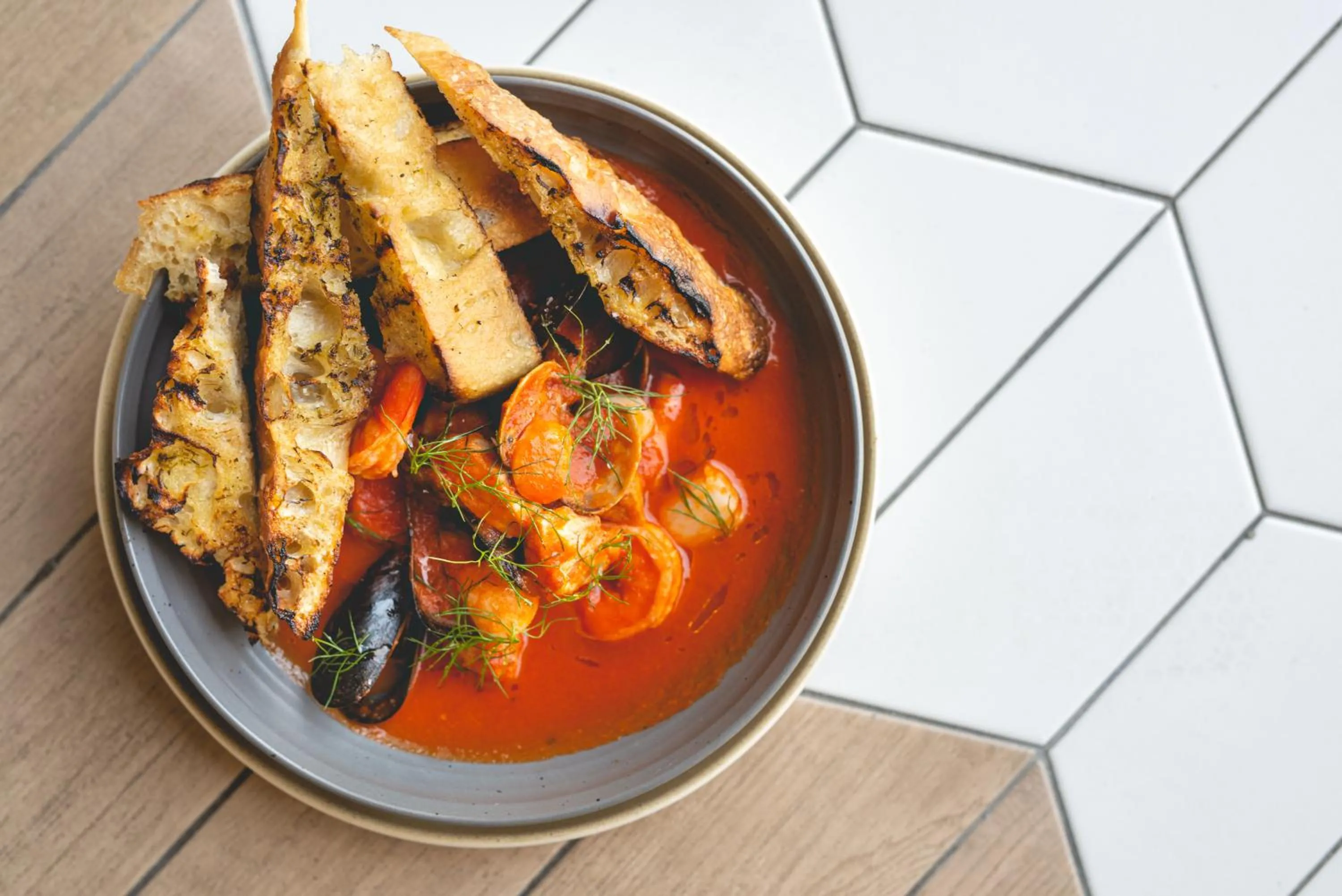 Food and drinks in Bellanca Hotel