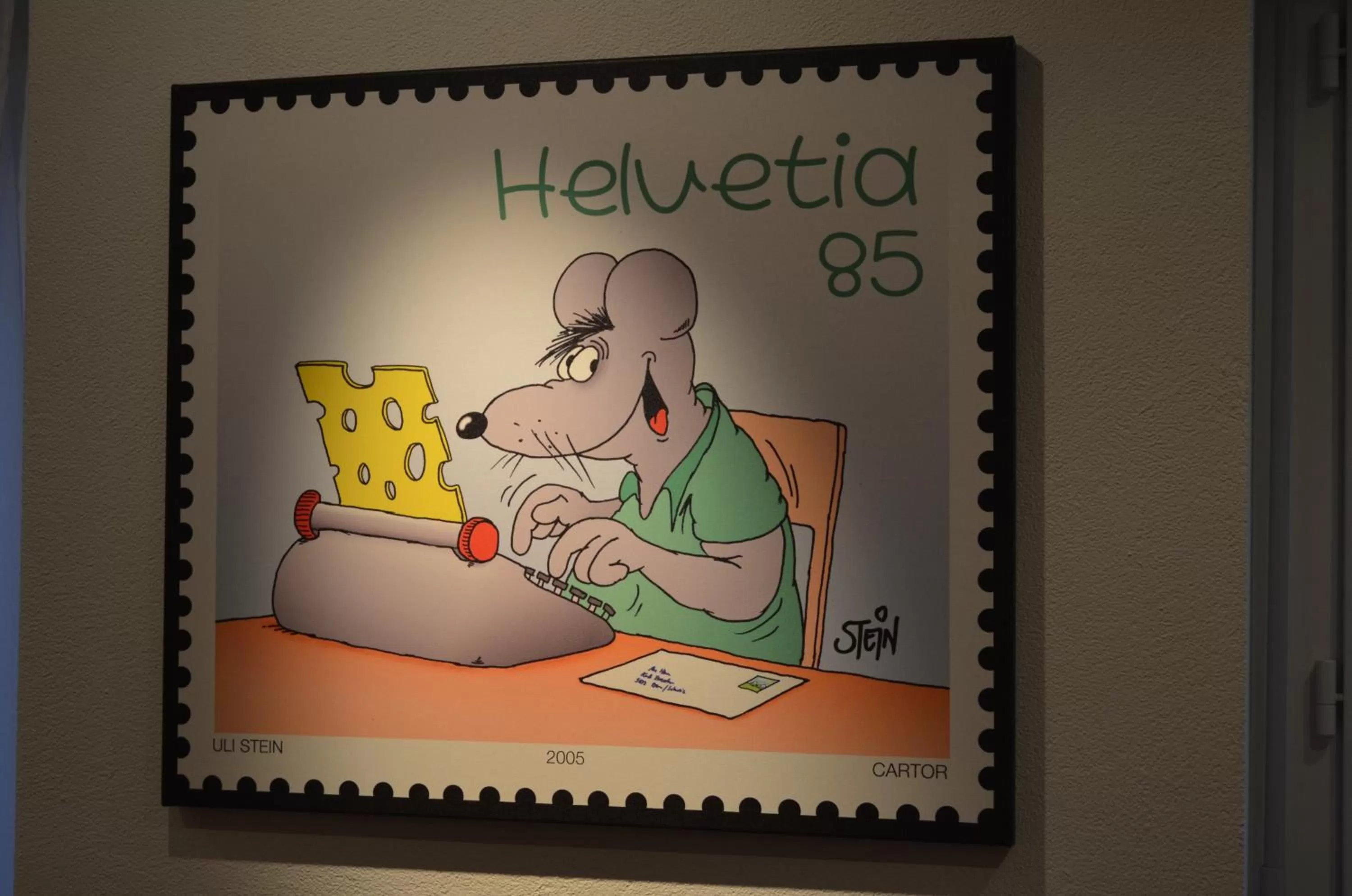 Decorative detail in Central Hotel Post