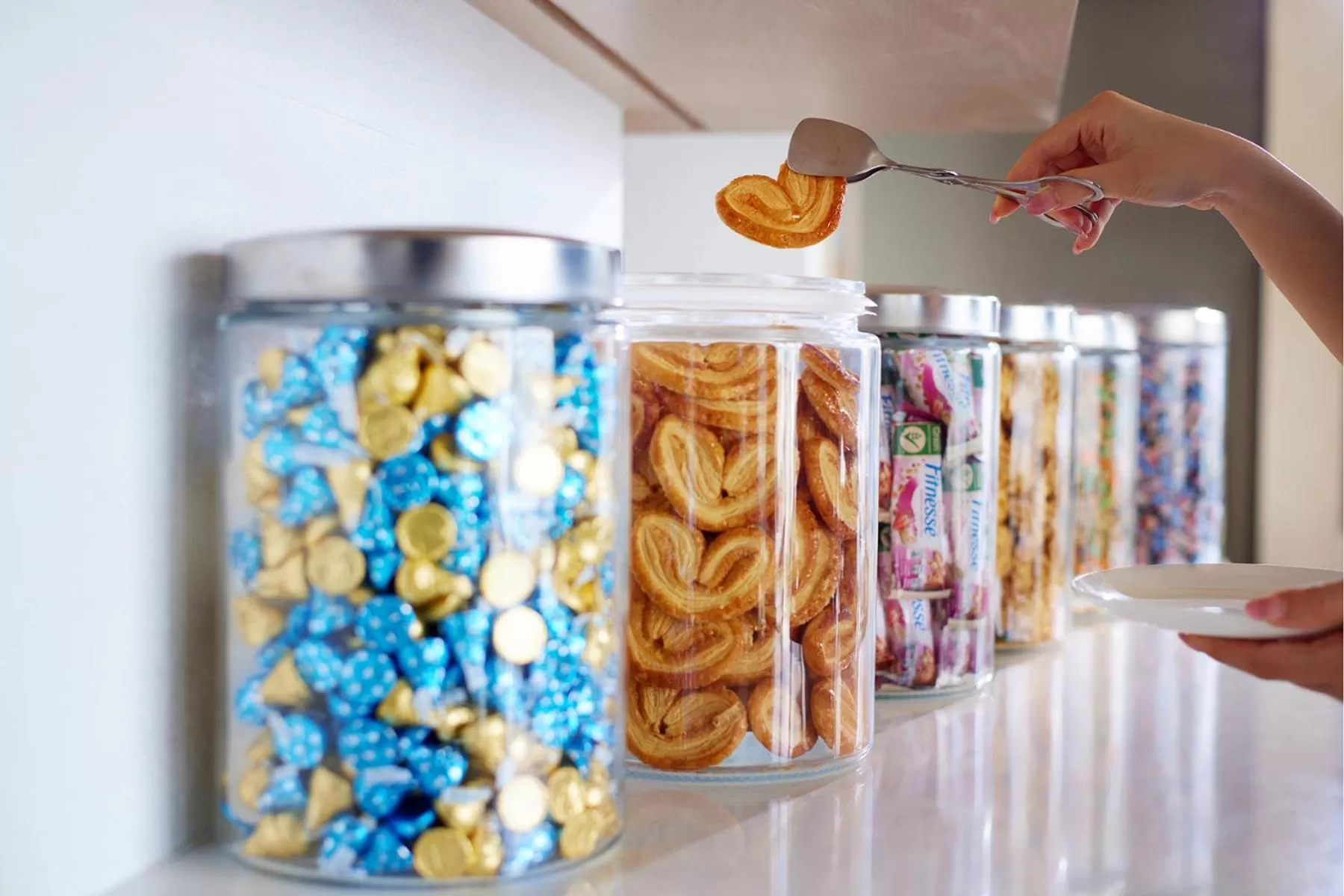 Communal lounge/ TV room in Nina Hotel Kowloon East