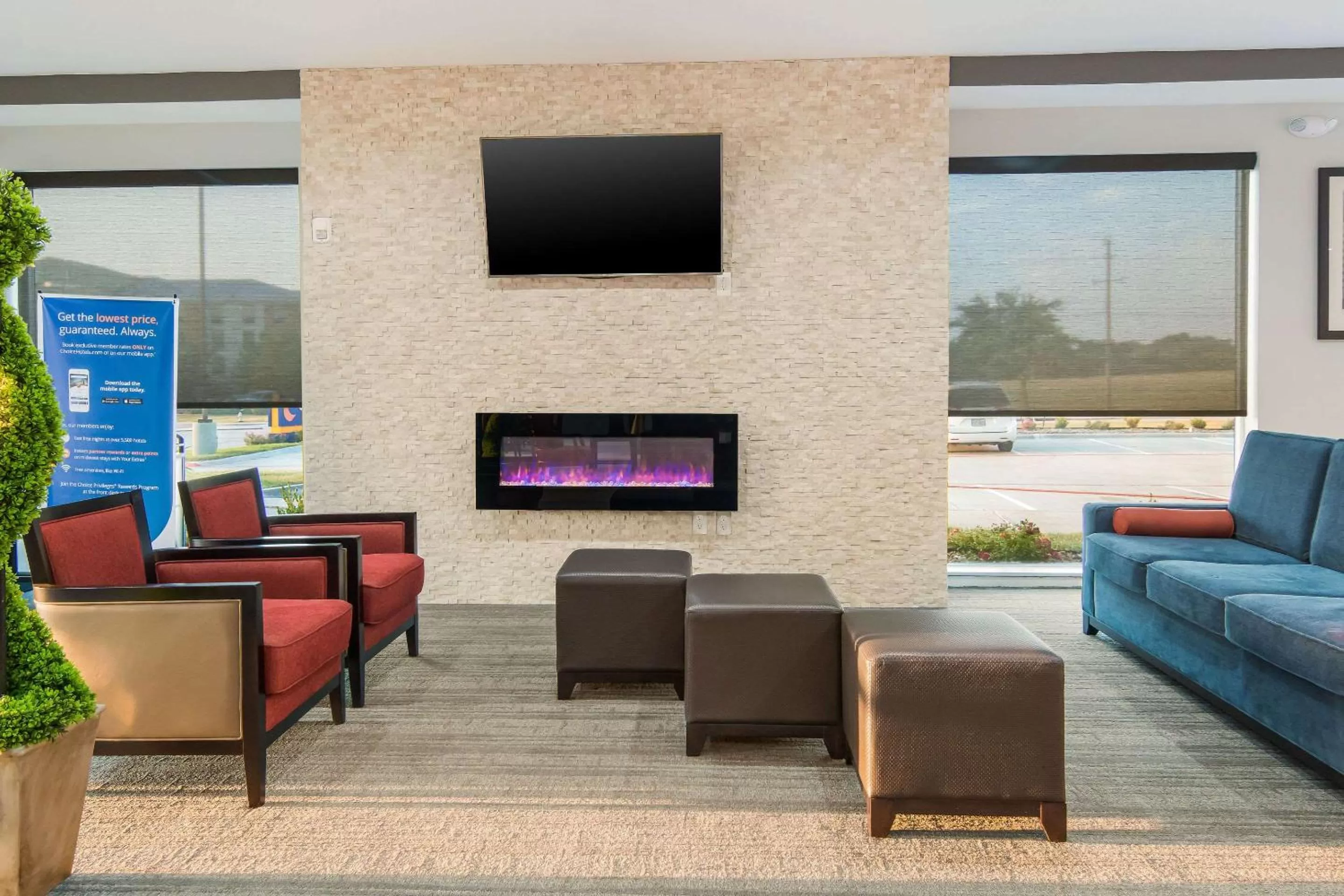 Lobby or reception in Comfort Suites DeSoto Dallas South