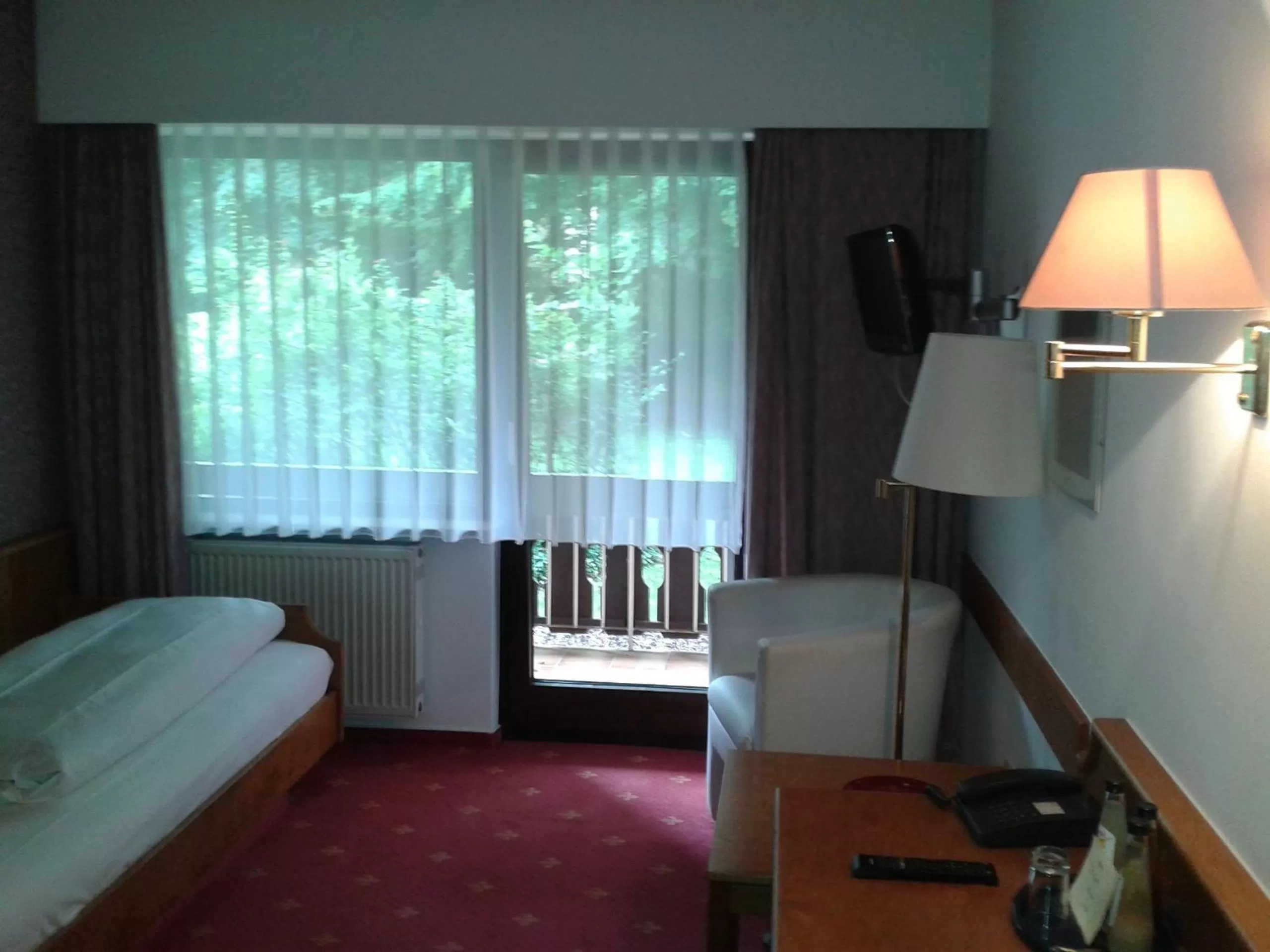 Bedroom, Bed in Hotel Büchner Garni