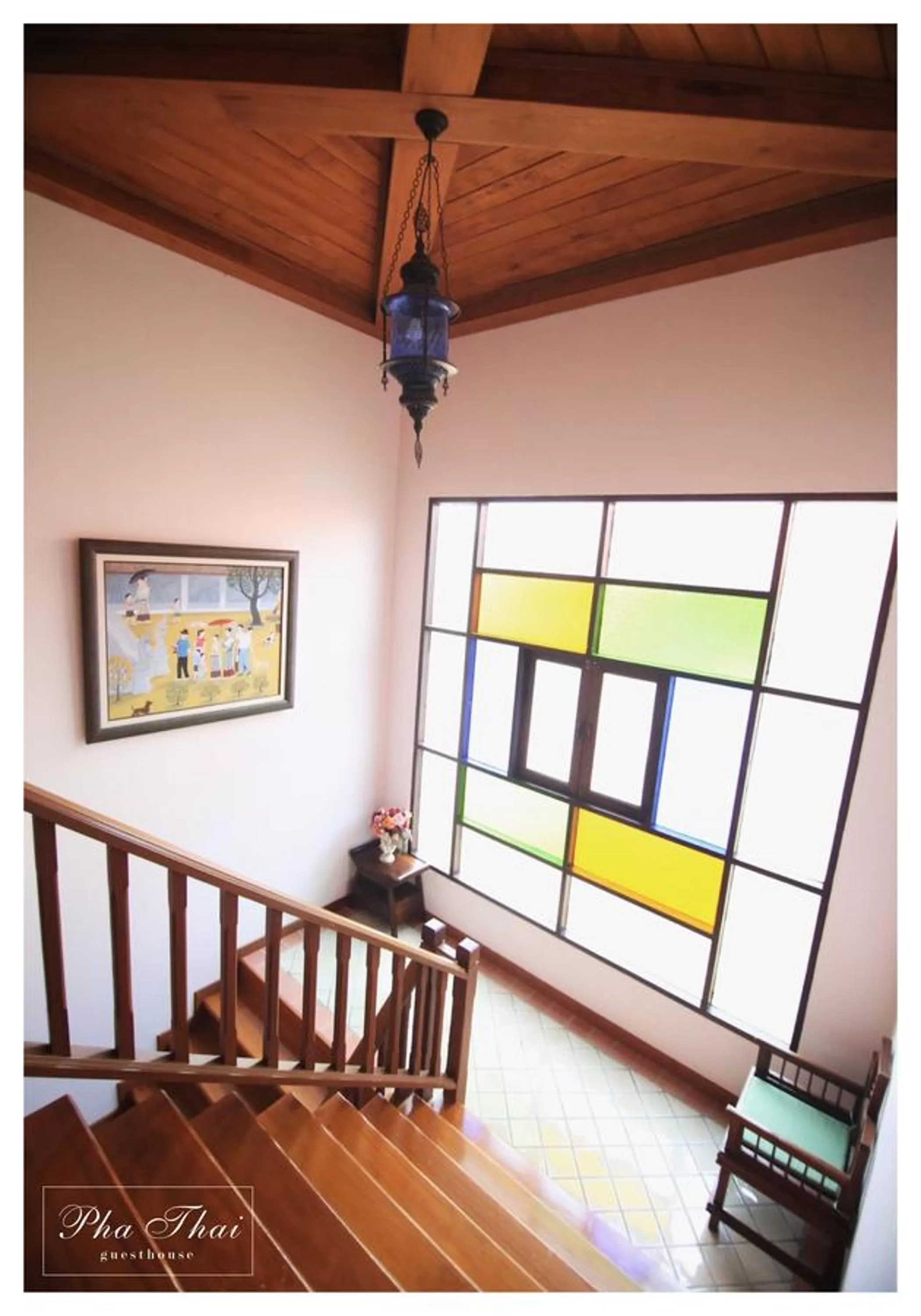 Decorative detail in Pha Thai House