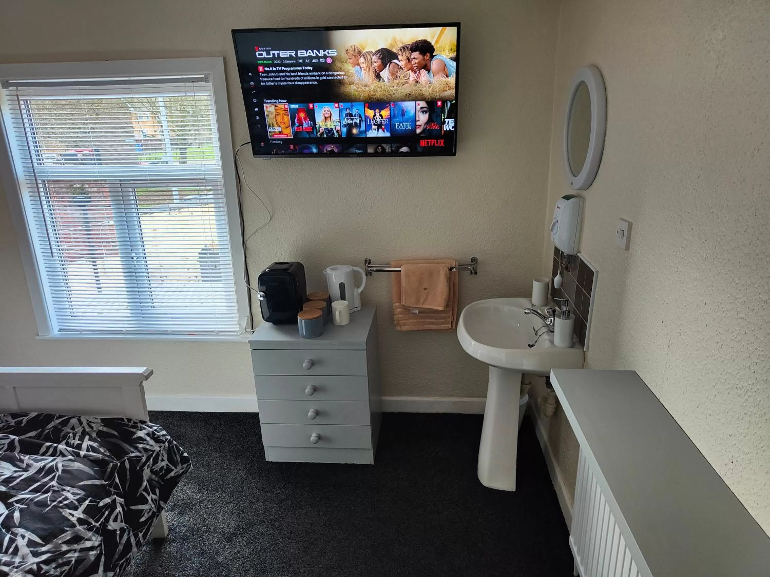 TV/Entertainment Center in The Oddfellows Arms