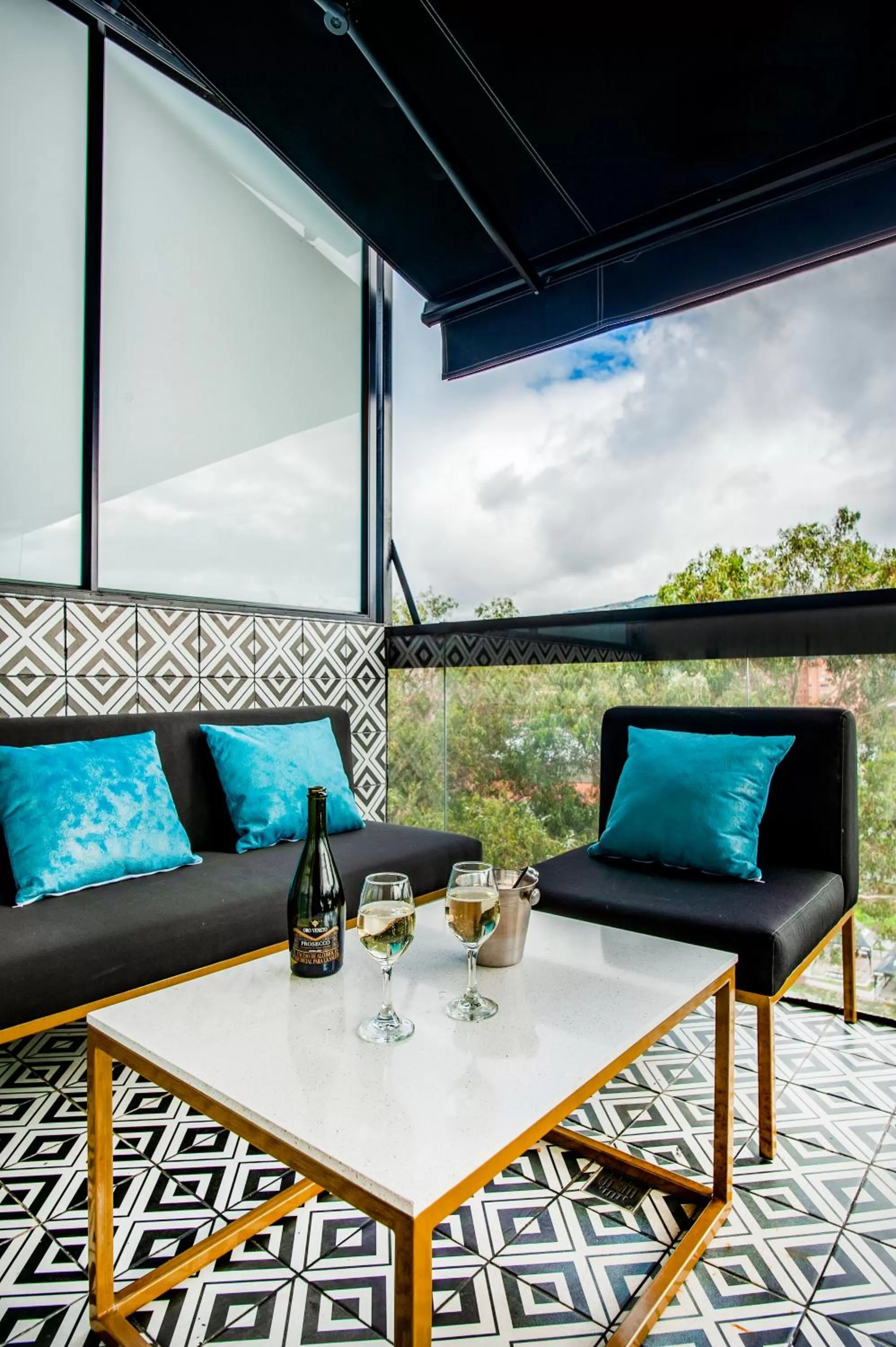 Seating area in Hemma Bogotá Country Luxury Suites Hotel