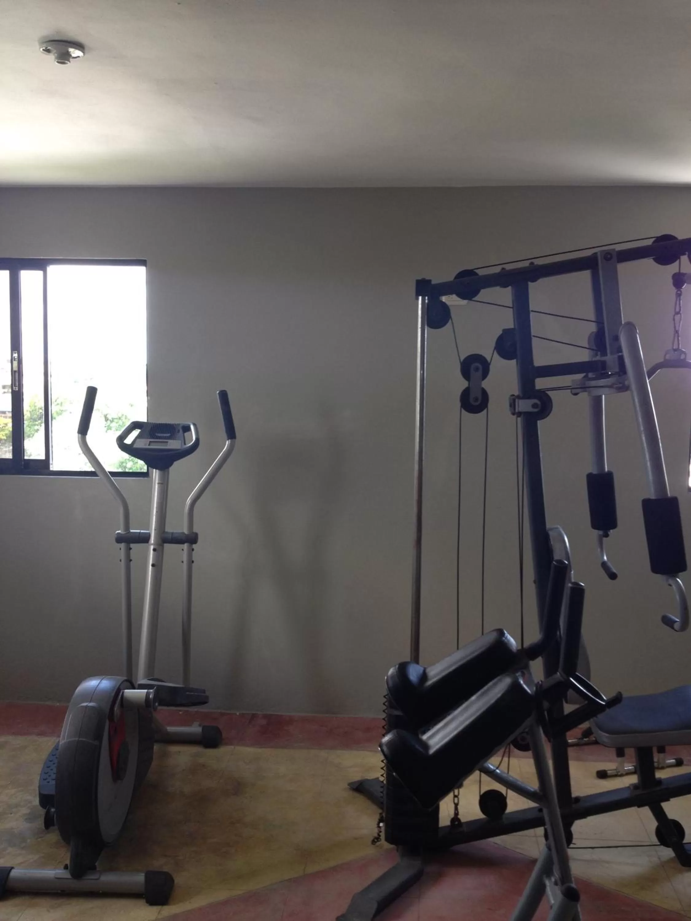 Fitness centre/facilities in Hotel Renacer