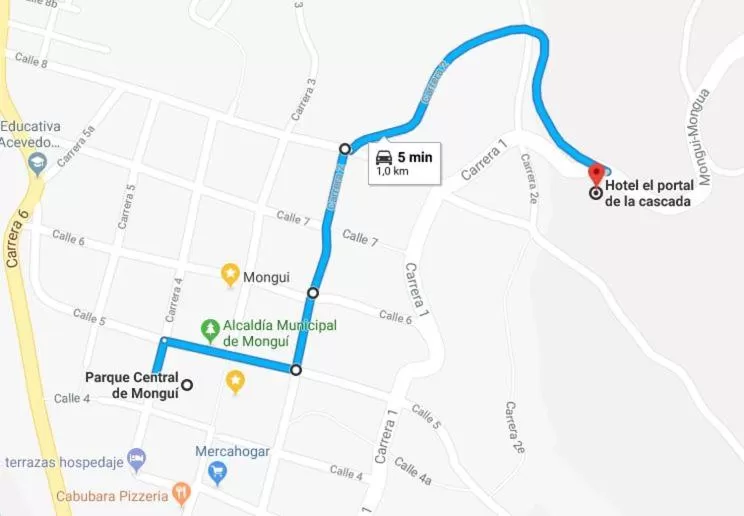 Portal de la Cascada - Mongui