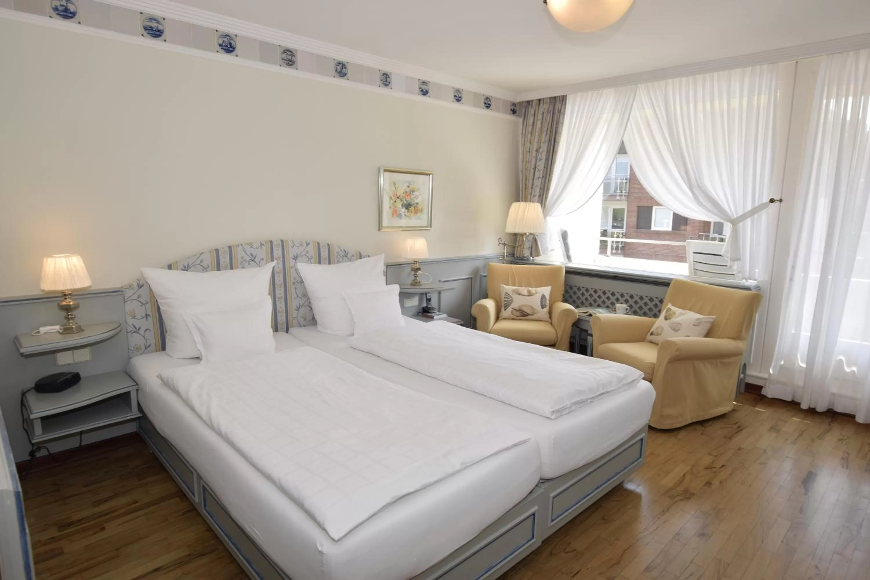 Photo of the whole room, Bed in Hotel Wiking Sylt