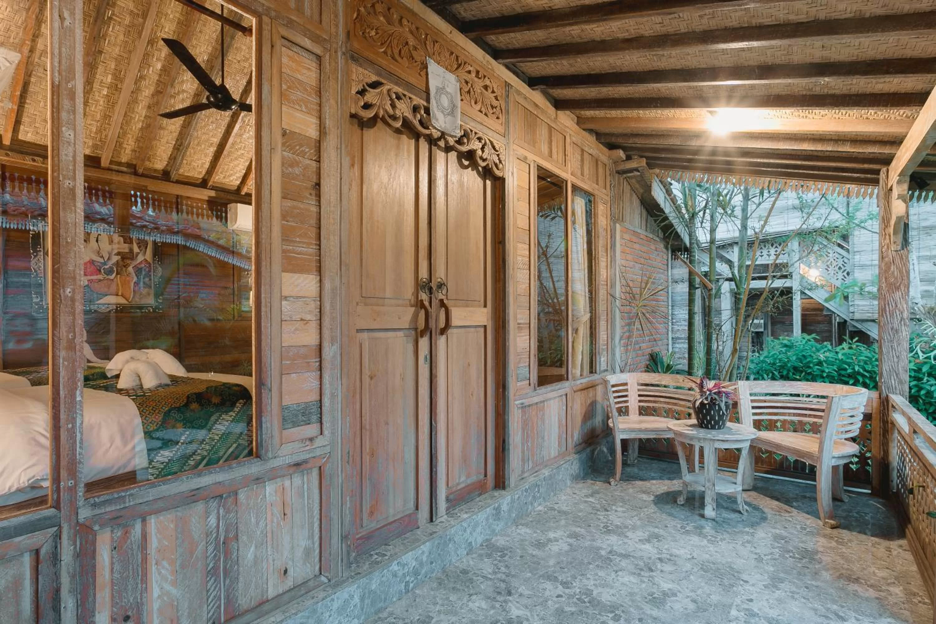 Balcony/Terrace in Nauna Villa Ubud