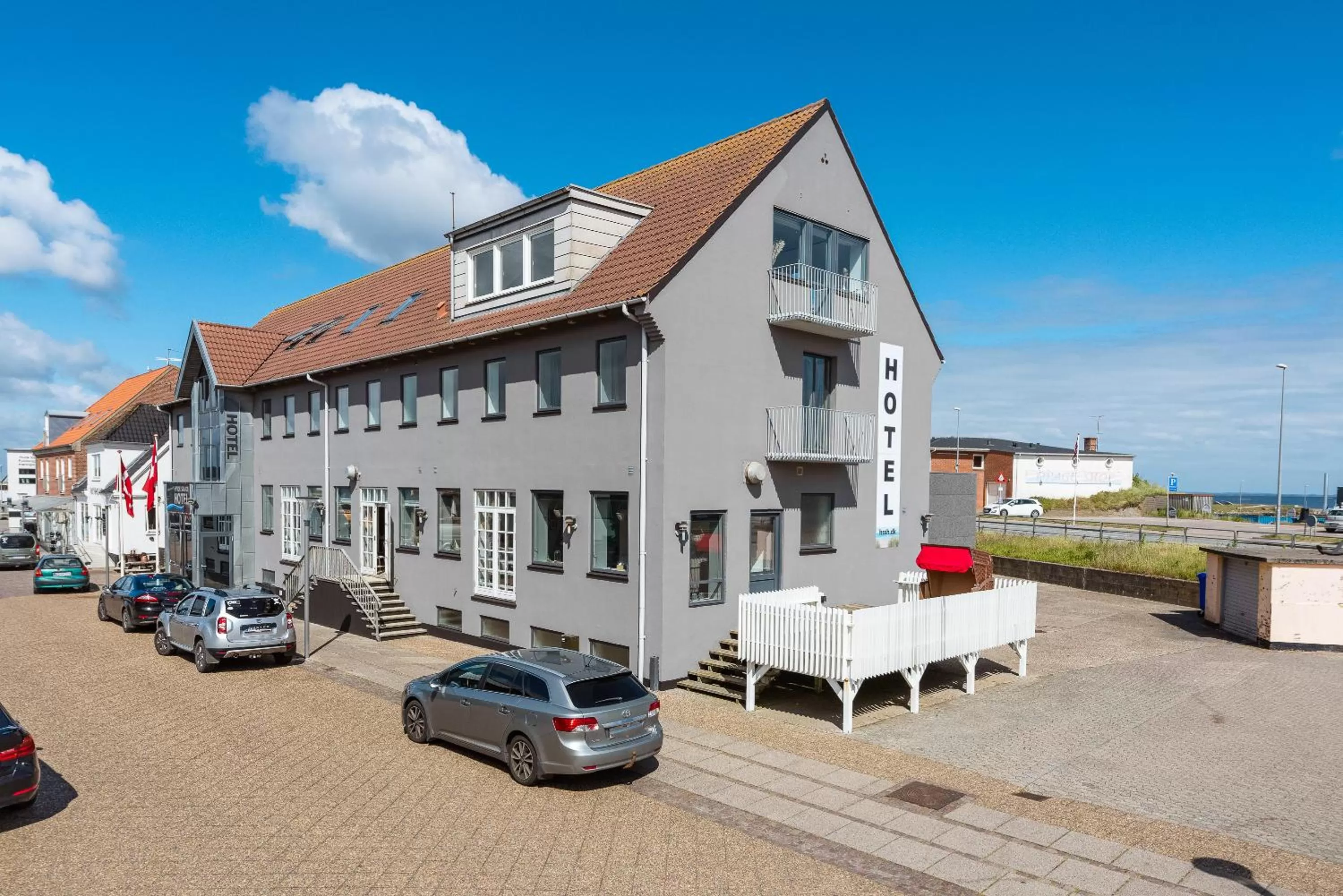 Property building in Hvide Sande Hotel