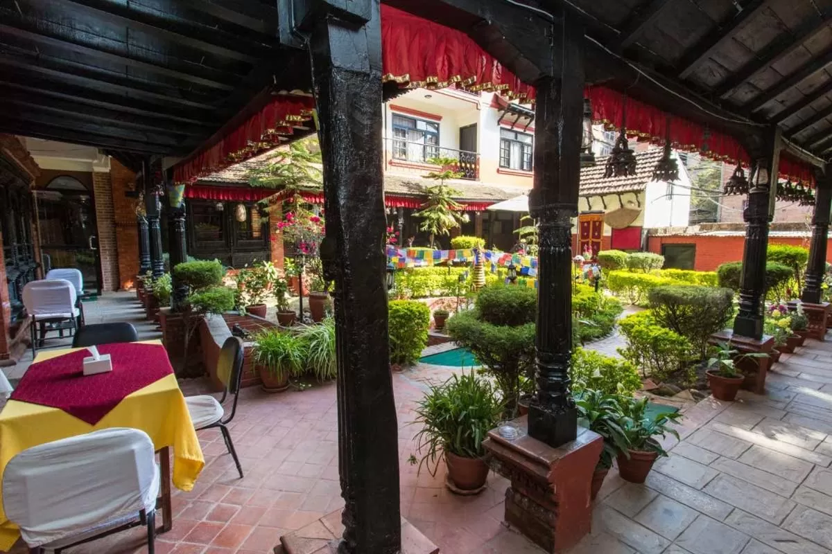 Restaurant/places to eat in Thamel Eco Resort