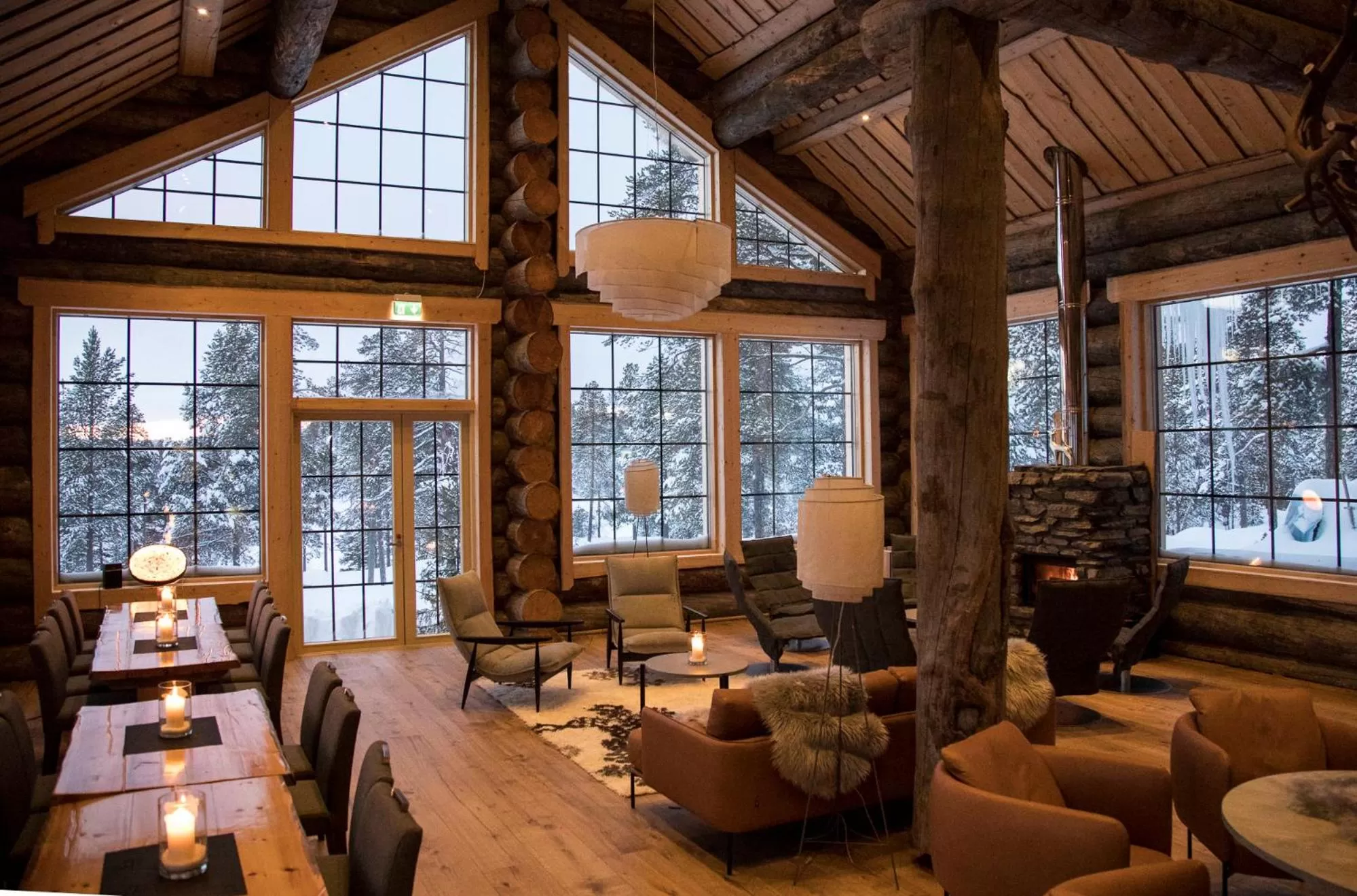 Restaurant/places to eat in Wilderness Hotel Nangu & Igloos